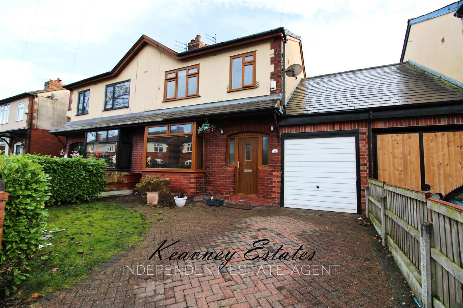 4 bed semidetached house for sale in Normanby Road, Worsley, Manchester Extended Family Home