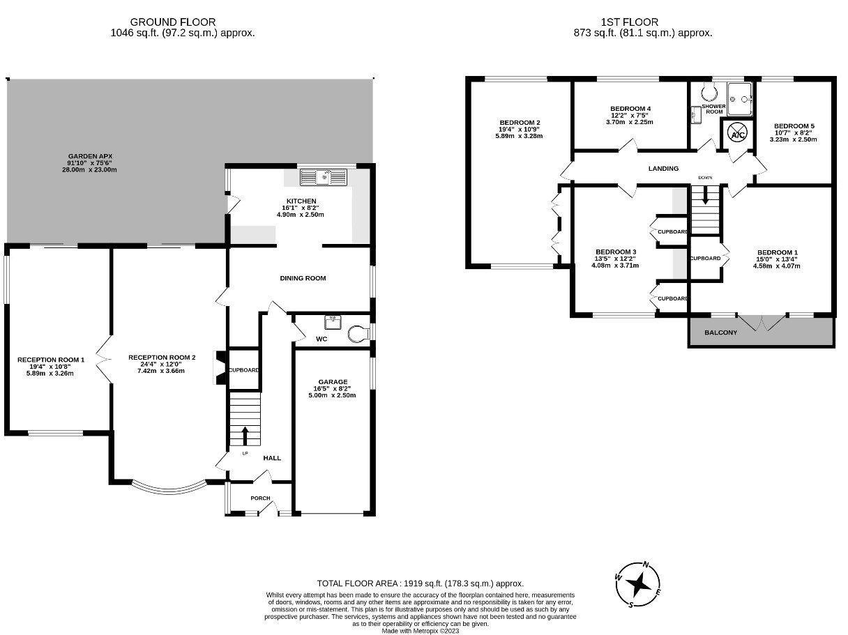 5 bed detached house for sale in Folly Close, Radlett, Hertfordshire