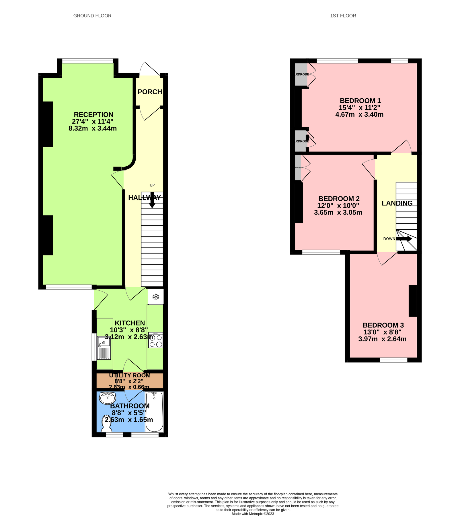 3 bed terraced house to rent in Putney Road, Enfield, Middlesex EN3