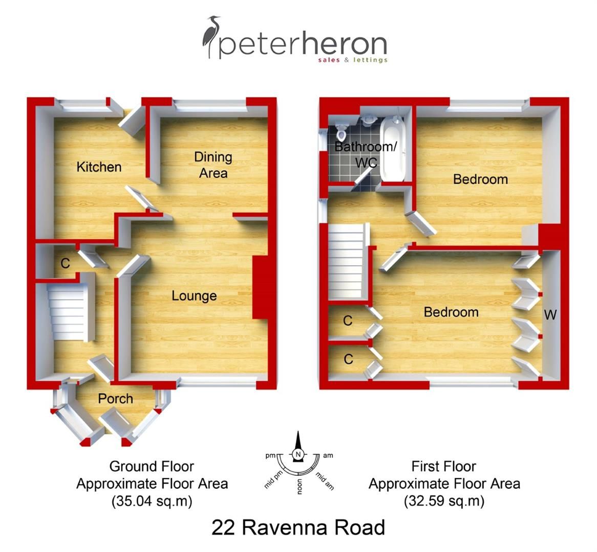 2 bed semidetached house to rent in Ravenna Road, Redhouse, Sunderland