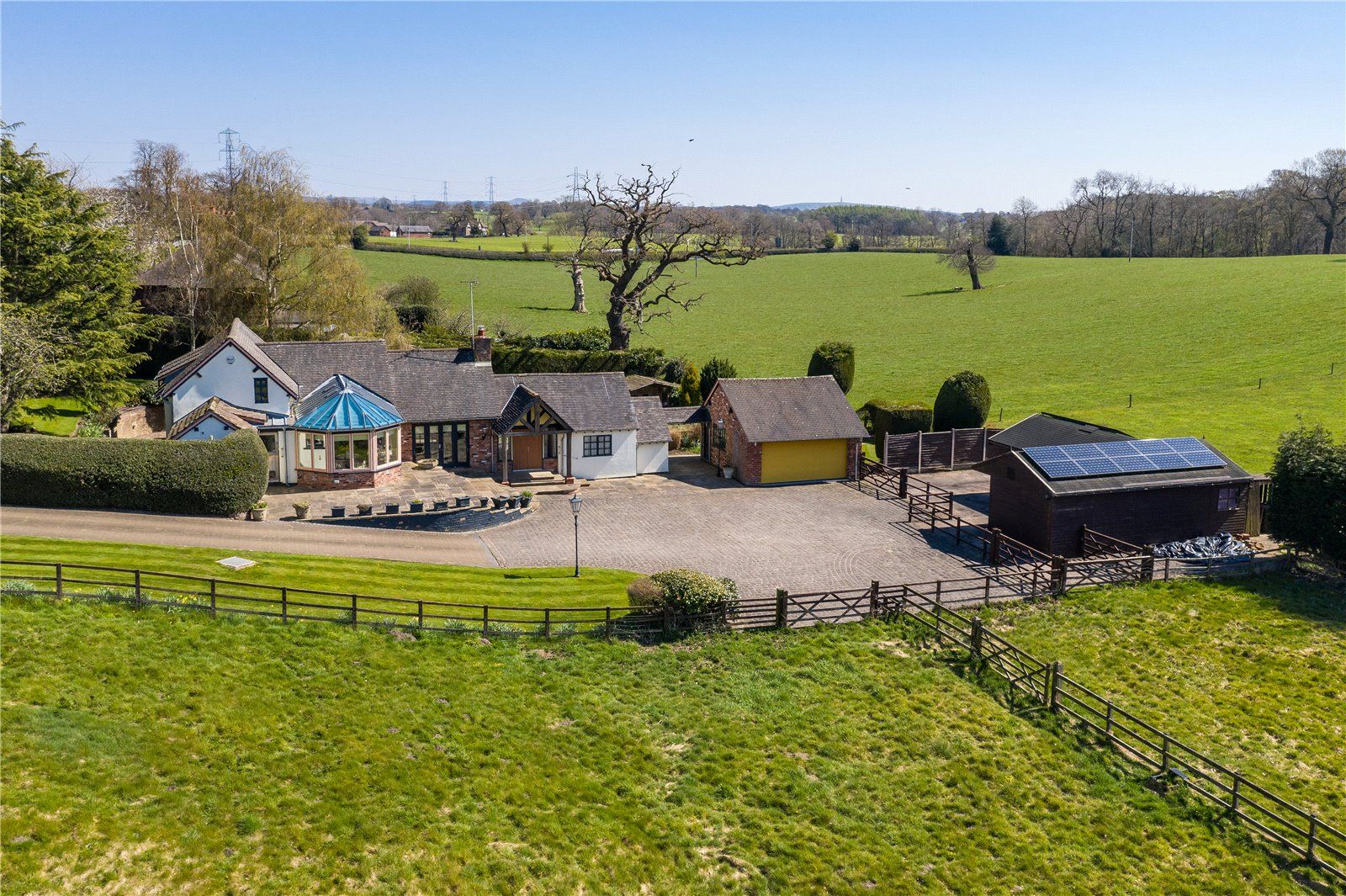4 bed detached house for sale in Chelford Road, Nether Alderley