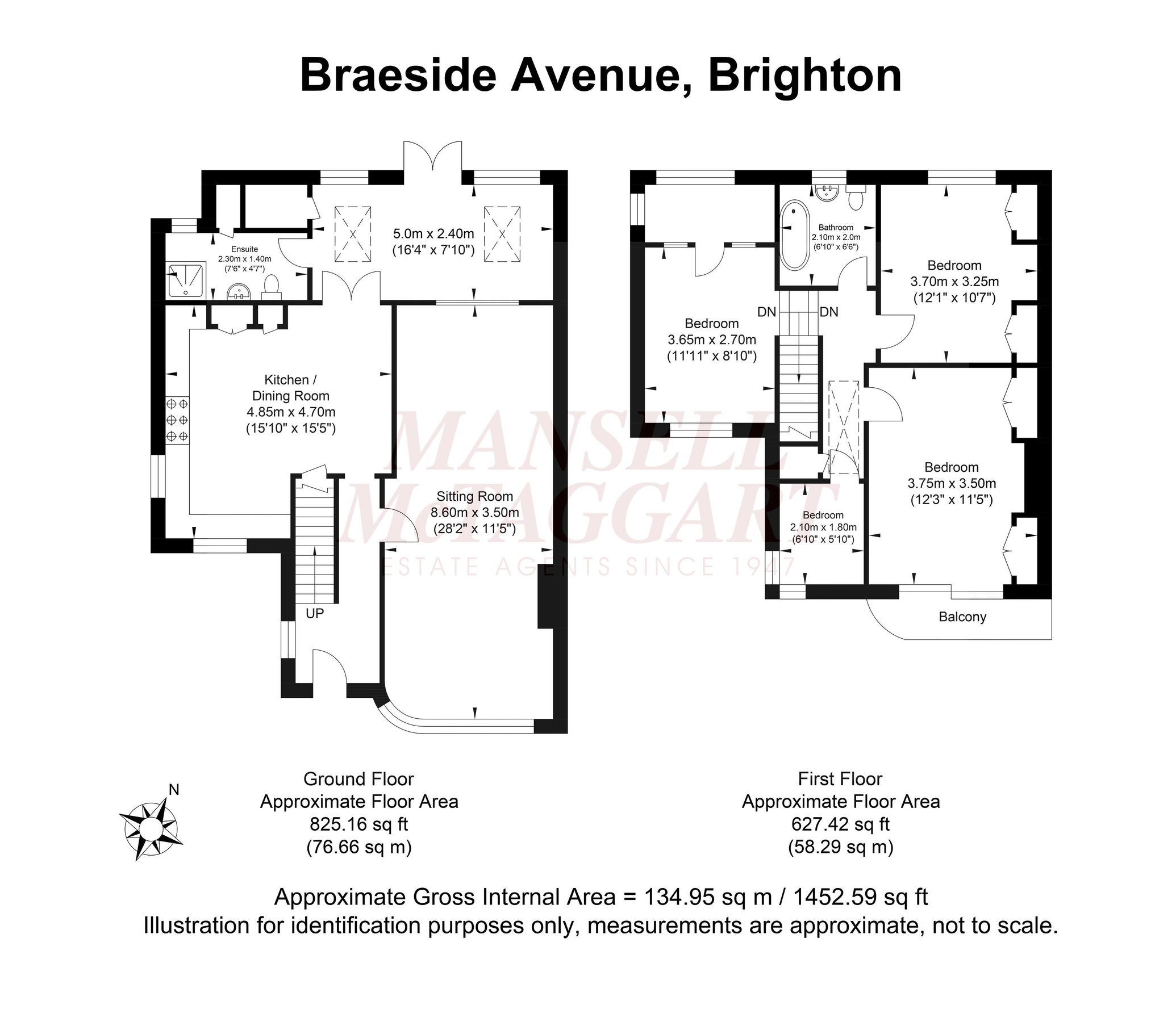 4 bed semidetached house for sale in Braeside Avenue, Brighton BN1
