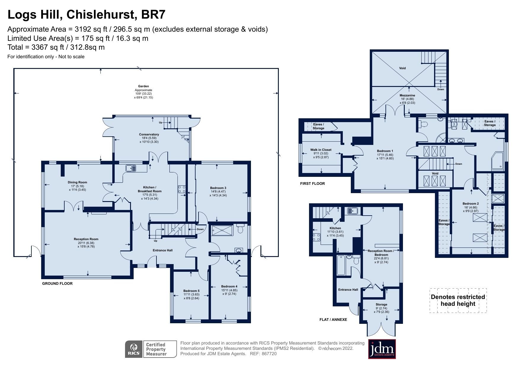 6 bed detached house for sale in Logs Hill, Chislehurst, Kent BR7 Zoopla