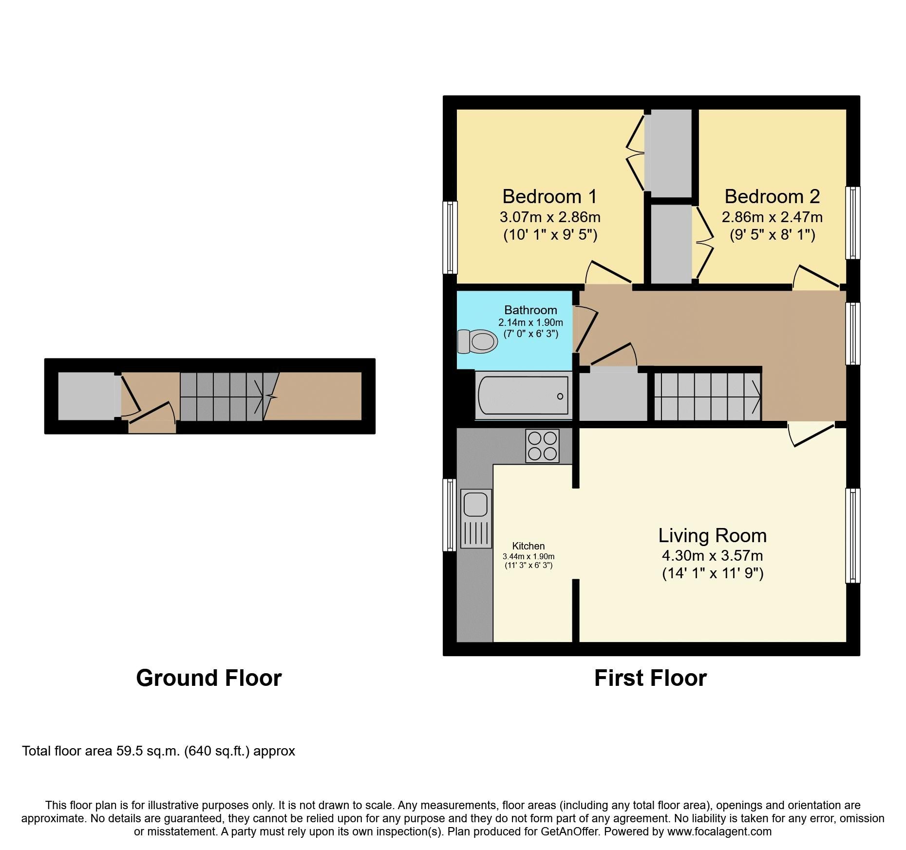 2 bed flat for sale in Crestwood View, Eastleigh SO50 Zoopla