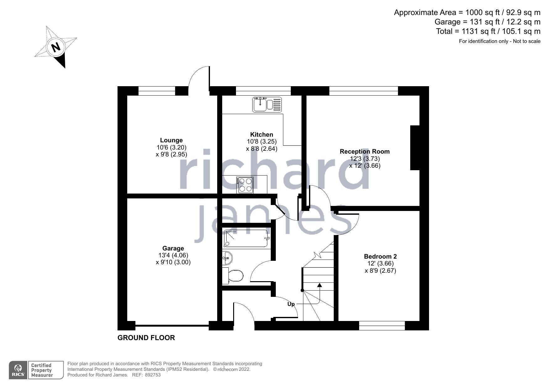 3 bed semidetached house for sale in Winchester Close, Swindon