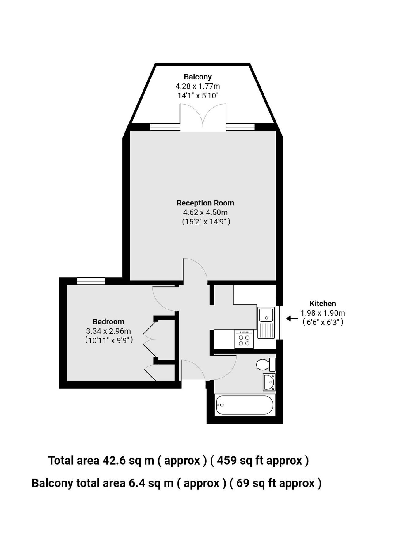 1 bed flat for sale in Claremont Gardens, Surbiton KT6 Zoopla