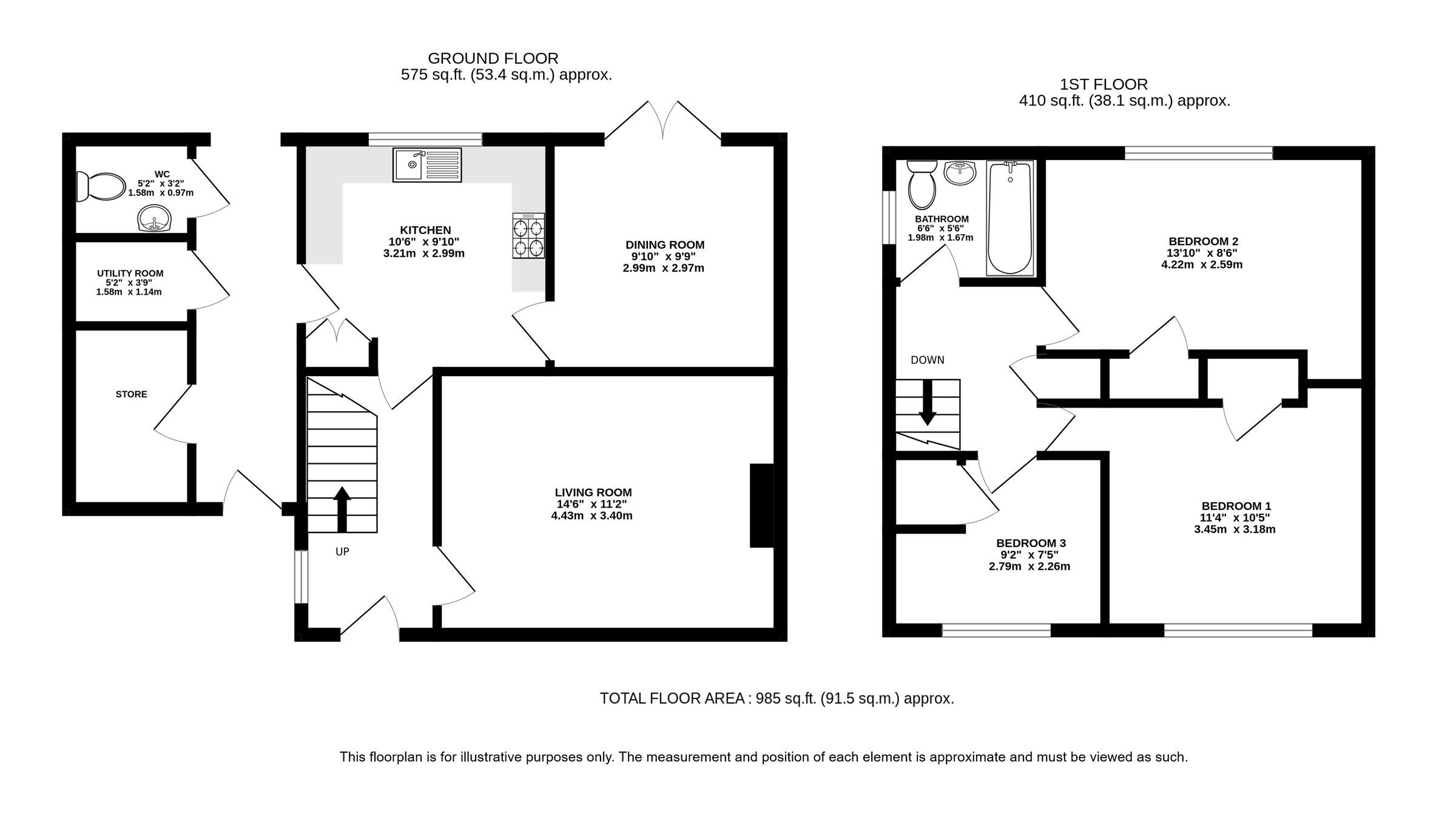 3 bed semidetached house for sale in Cowper Road, Markyate, St. Albans