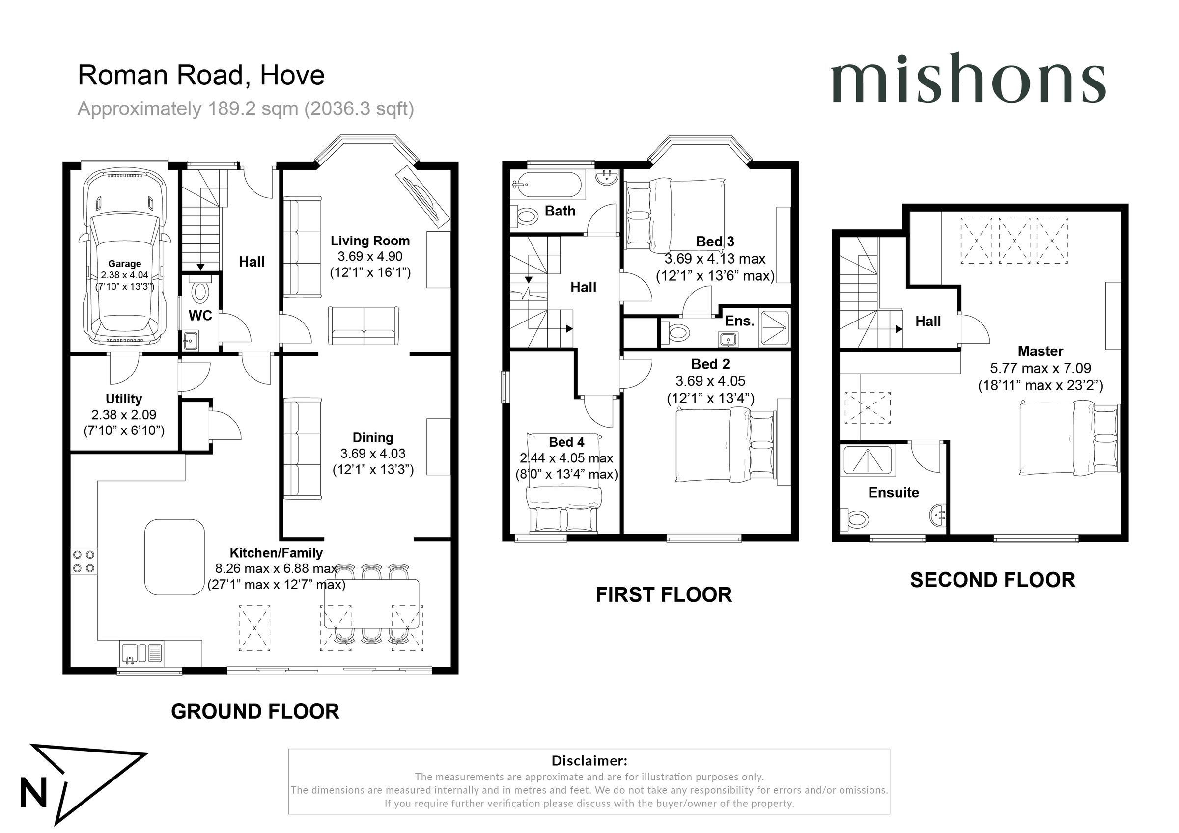 4 bed semidetached house for sale in Roman Road, Hove BN3 Zoopla