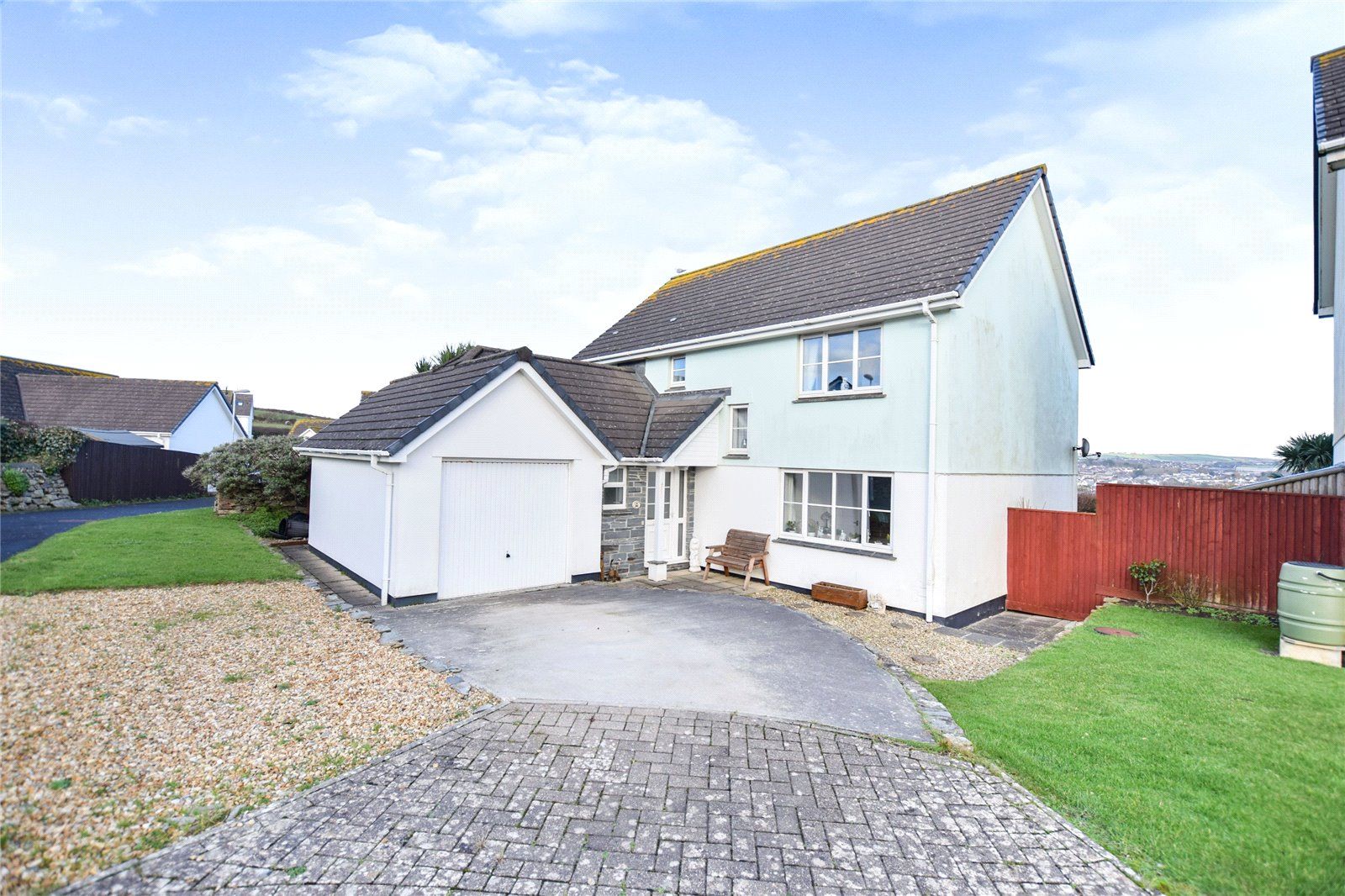 4 bed detached house for sale in Upton Meadows, Lynstone, Bude EX23