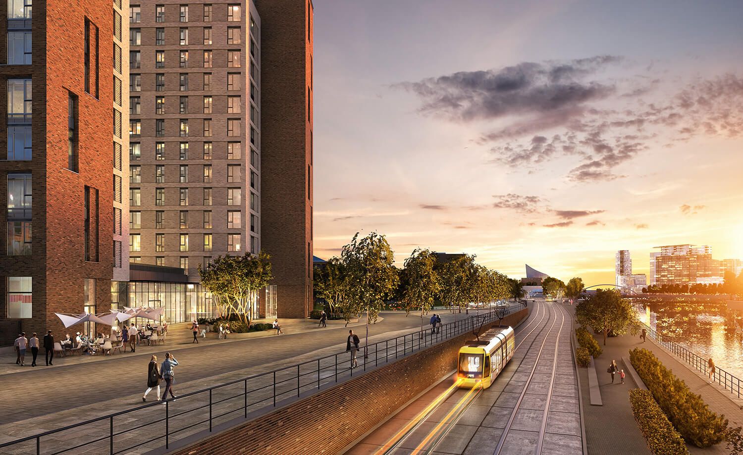 2 bed flat to rent in Trafford Wharf Road, Trafford Park, Manchester