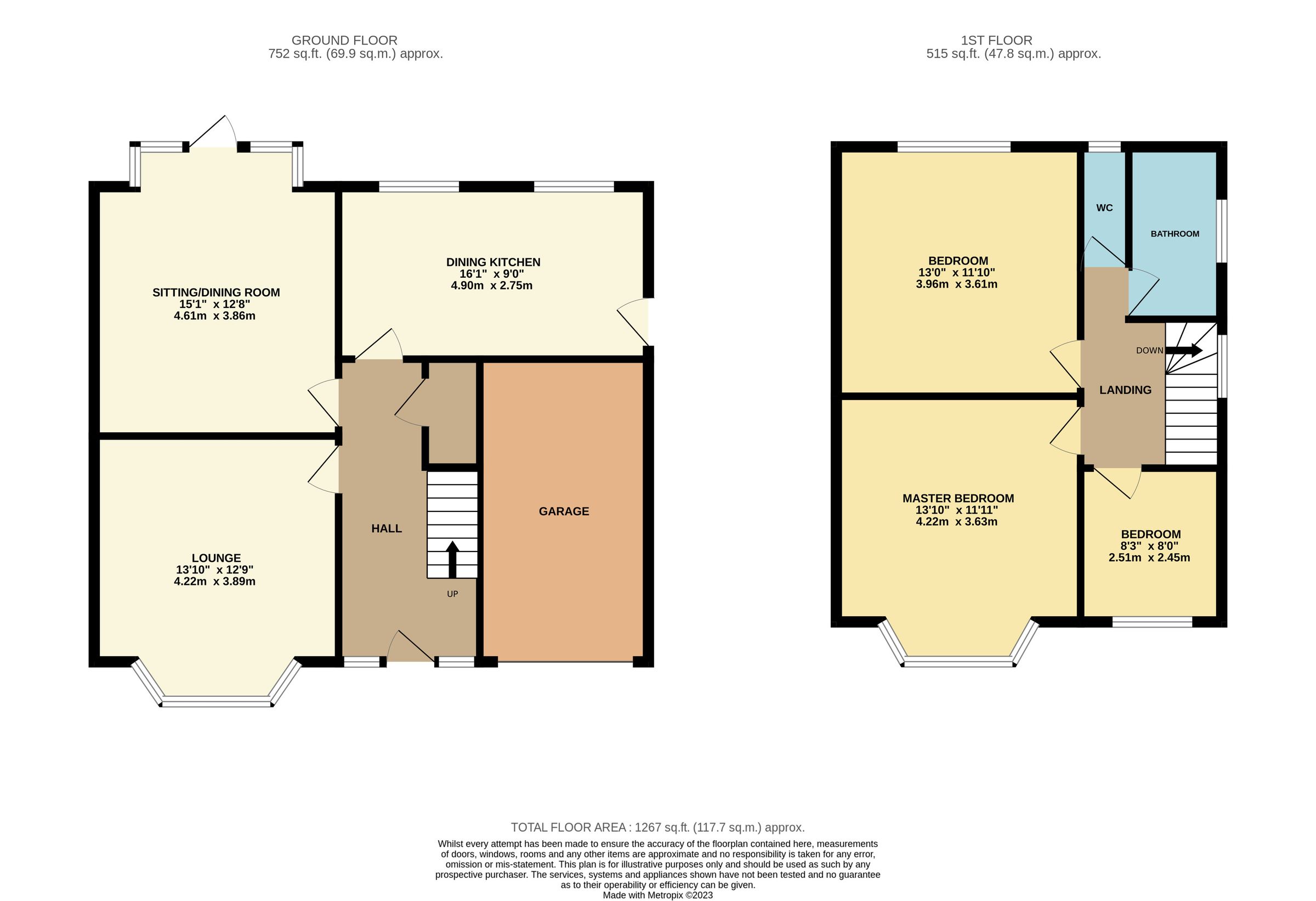 3 bed detached house for sale in Old Clough Lane, Worsley, Manchester