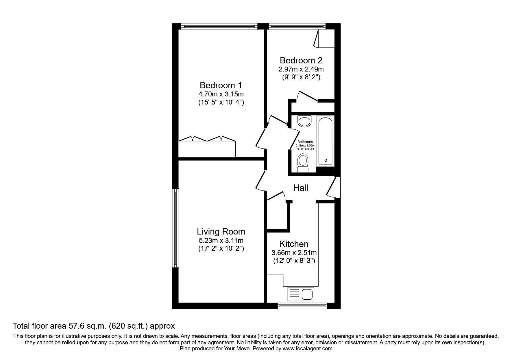 2 bed flat for sale in Garrick Close, Coventry, West Midlands CV5 Zoopla