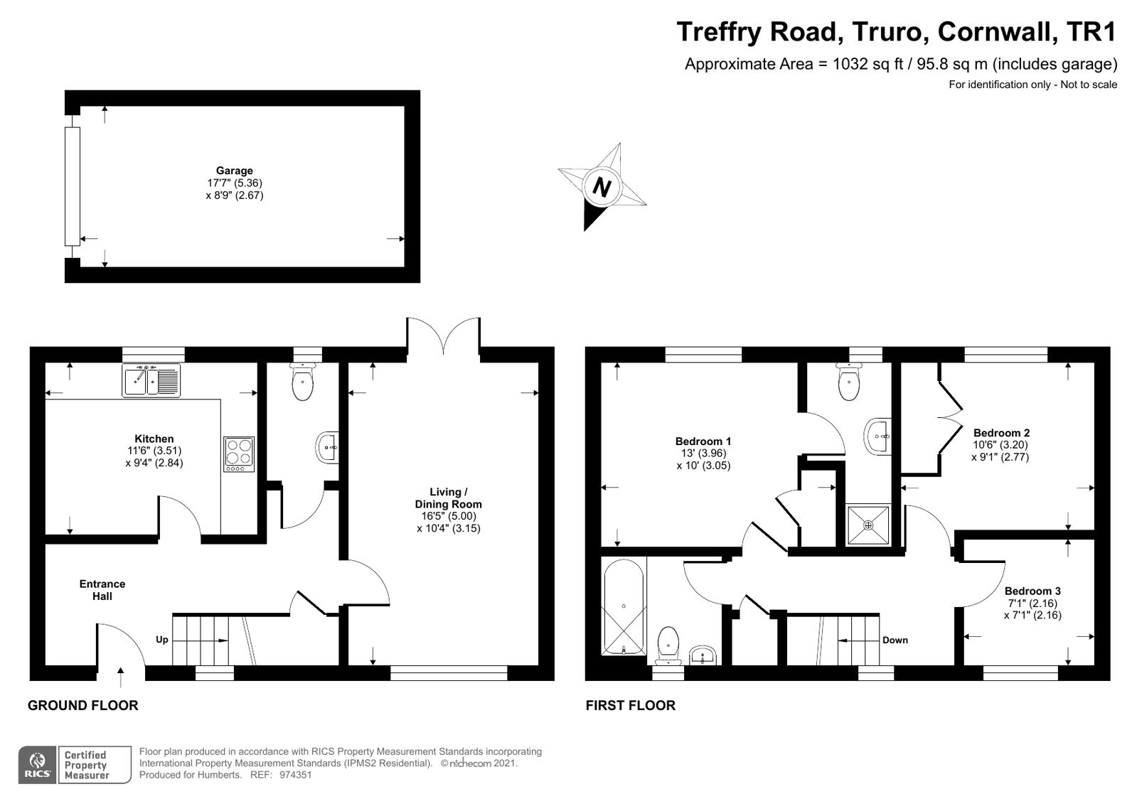 3 bed end terrace house for sale in Treffry Road, Truro, Cornwall TR1 Zoopla