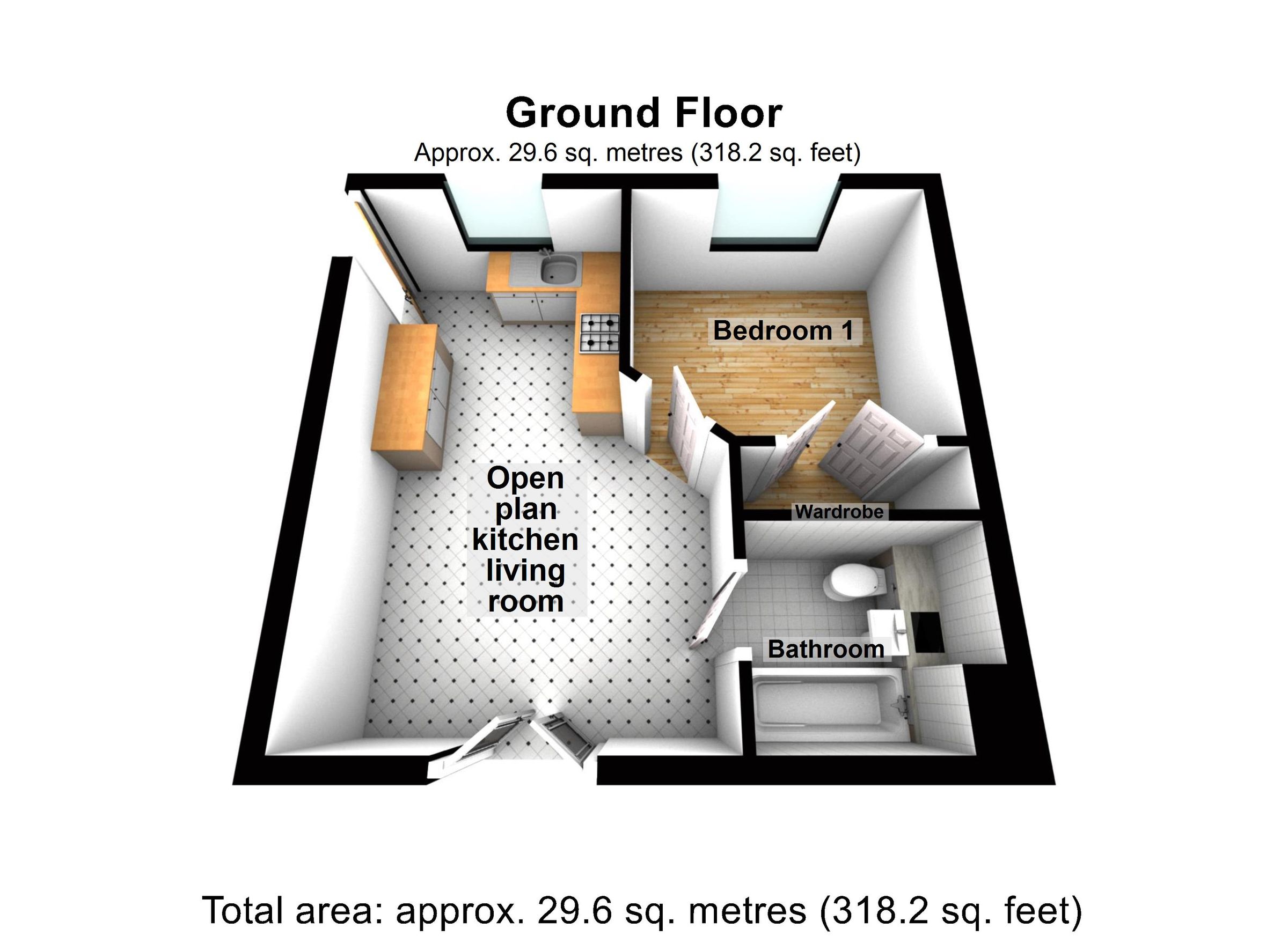 1 bed flat to rent in Bath Vale, Congleton CW12 Zoopla