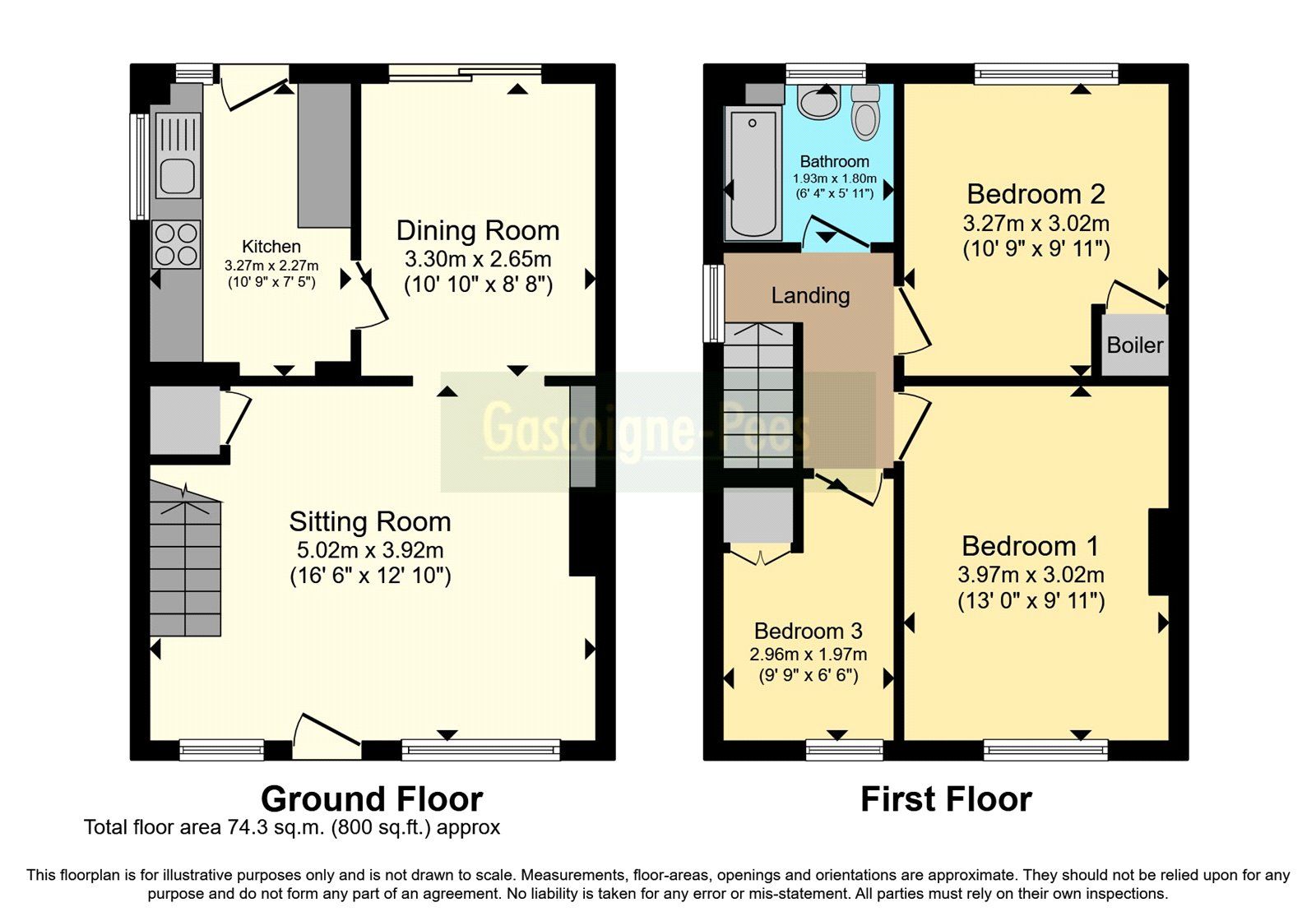 3 bed semidetached house for sale in Gloucester Road, Bagshot, Surrey