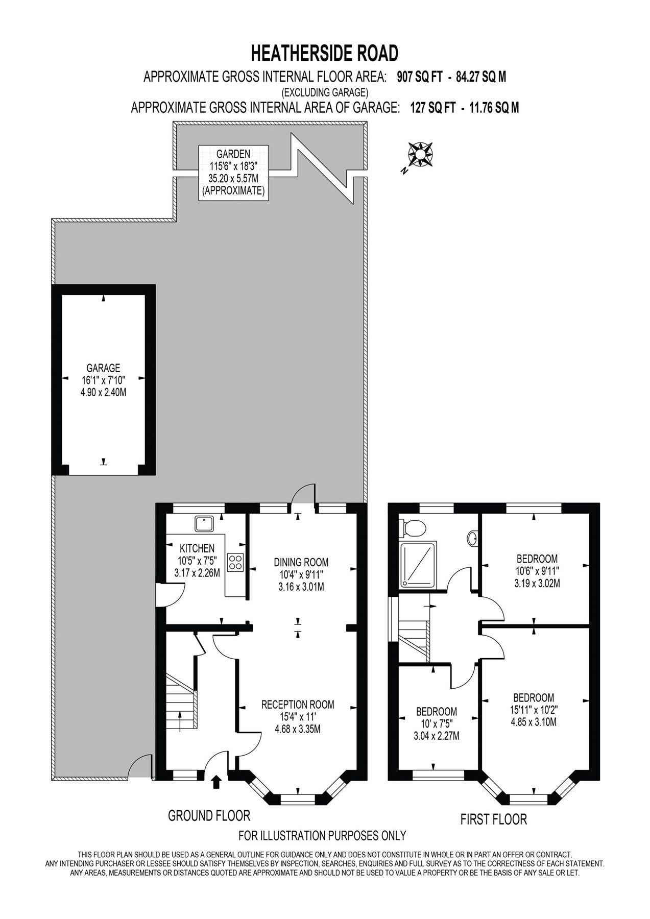 3 bed semidetached house for sale in Heatherside Road, Ewell KT19 Zoopla
