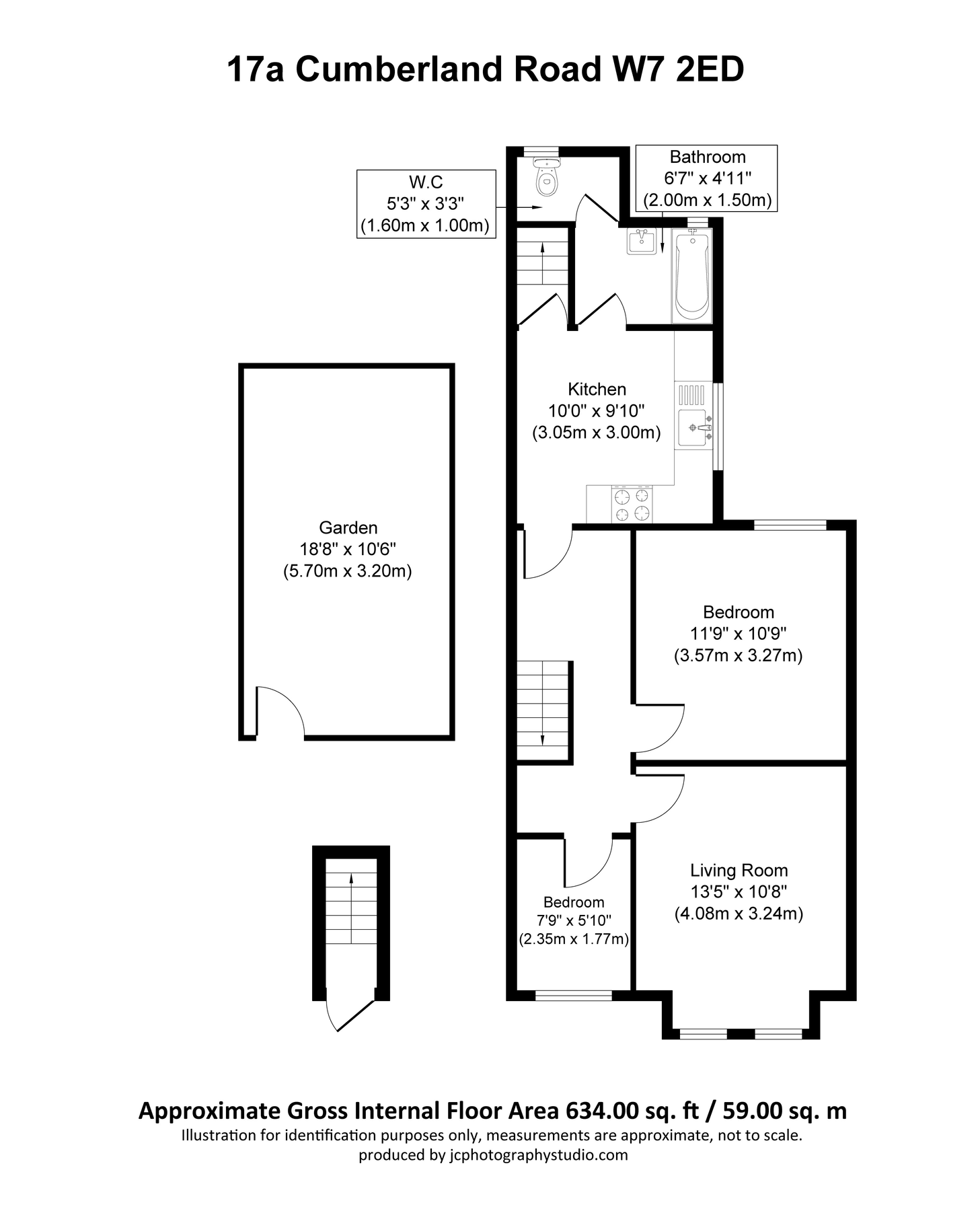 2 bed for sale in Cumberland Road, London W7 Zoopla