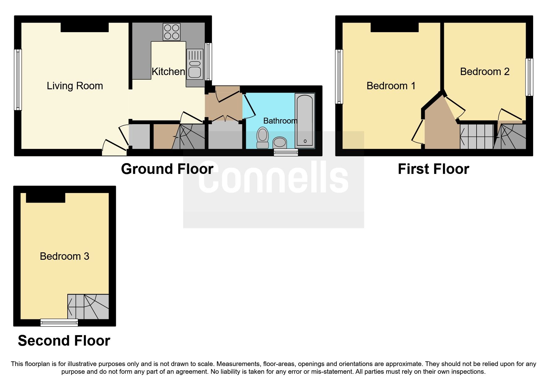 3 bed end terrace house for sale in The Terrace, Lower Road, Faversham