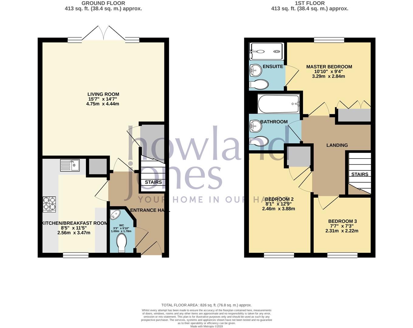3 bed terraced house to rent in Tilly Mews, Measham, Swadlincote DE12