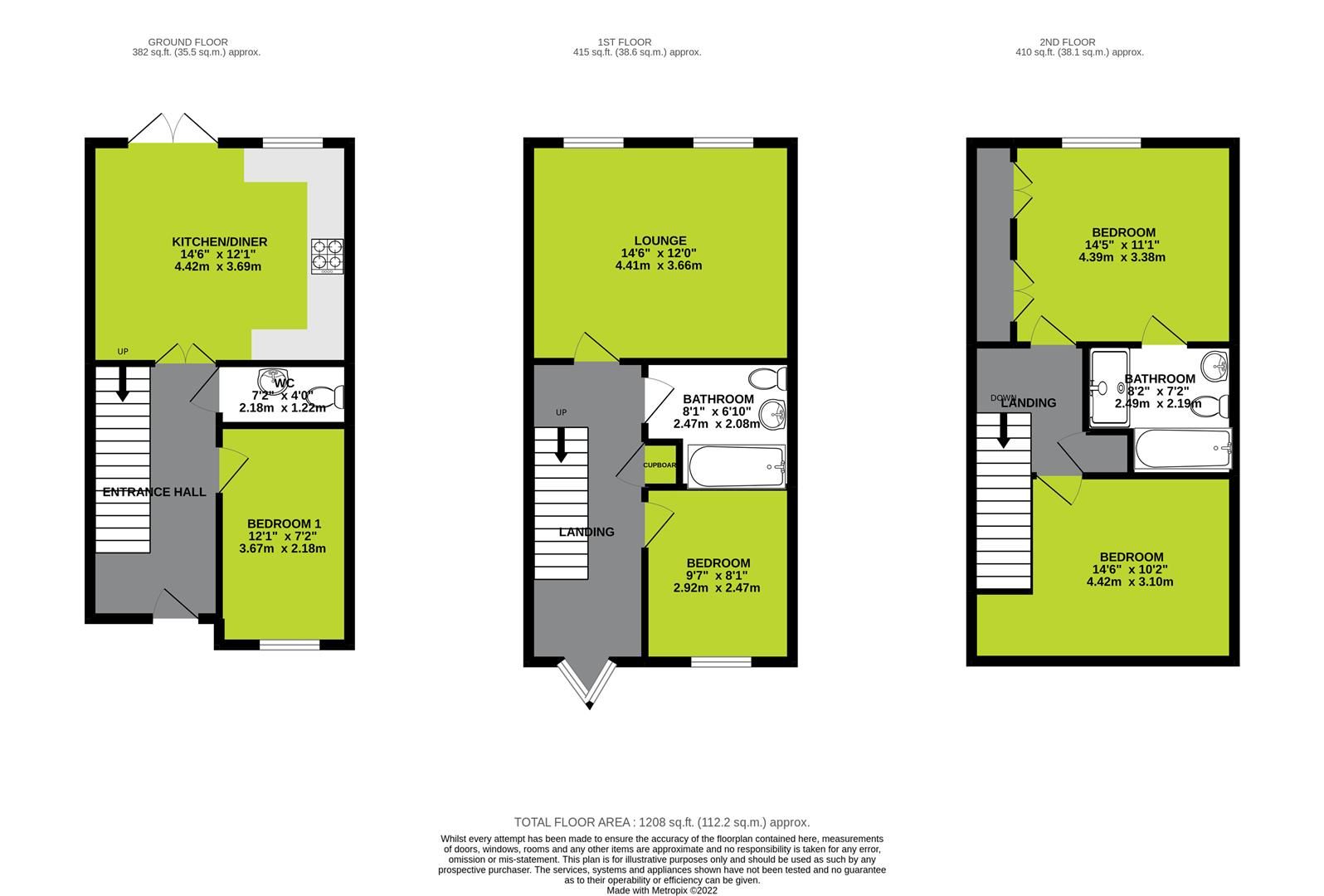 4 bed terraced house for sale in Robinson Way, Northfleet, Gravesend