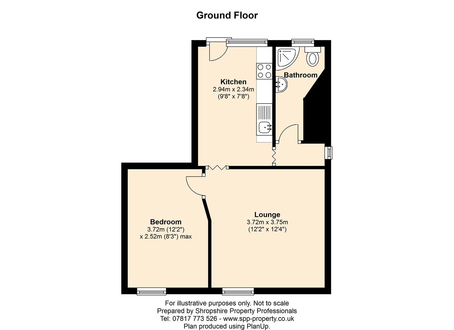 1 bed flat for sale in Belle Vue Road, Shrewsbury SY3 Zoopla
