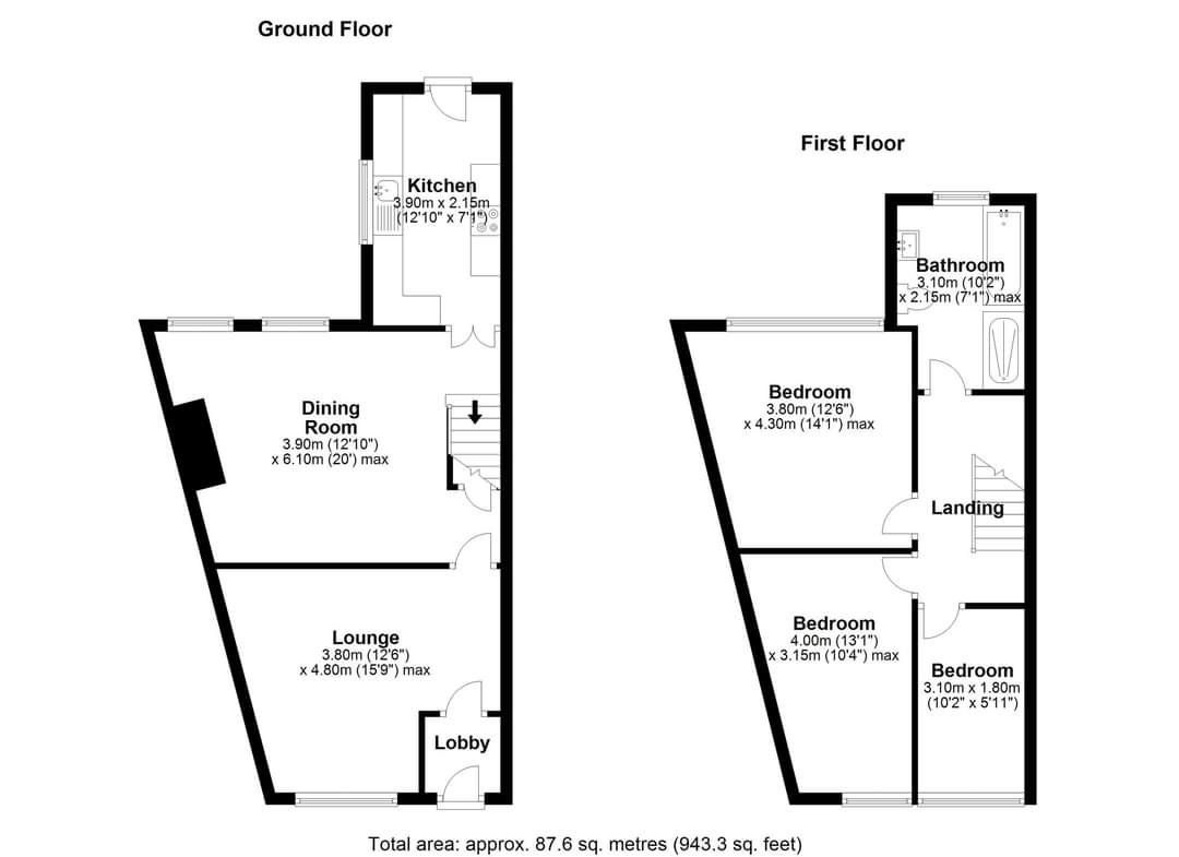 3 bed end terrace house for sale in Villa Real Road, Consett, Durham
