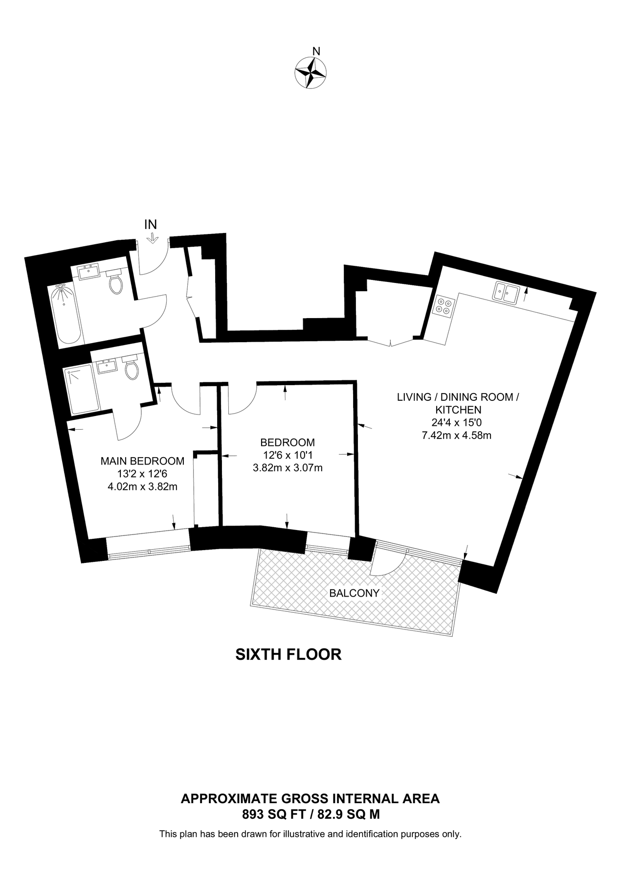 2 bed flat for sale in North End Road, Wembley Park, Wembley HA9 Zoopla