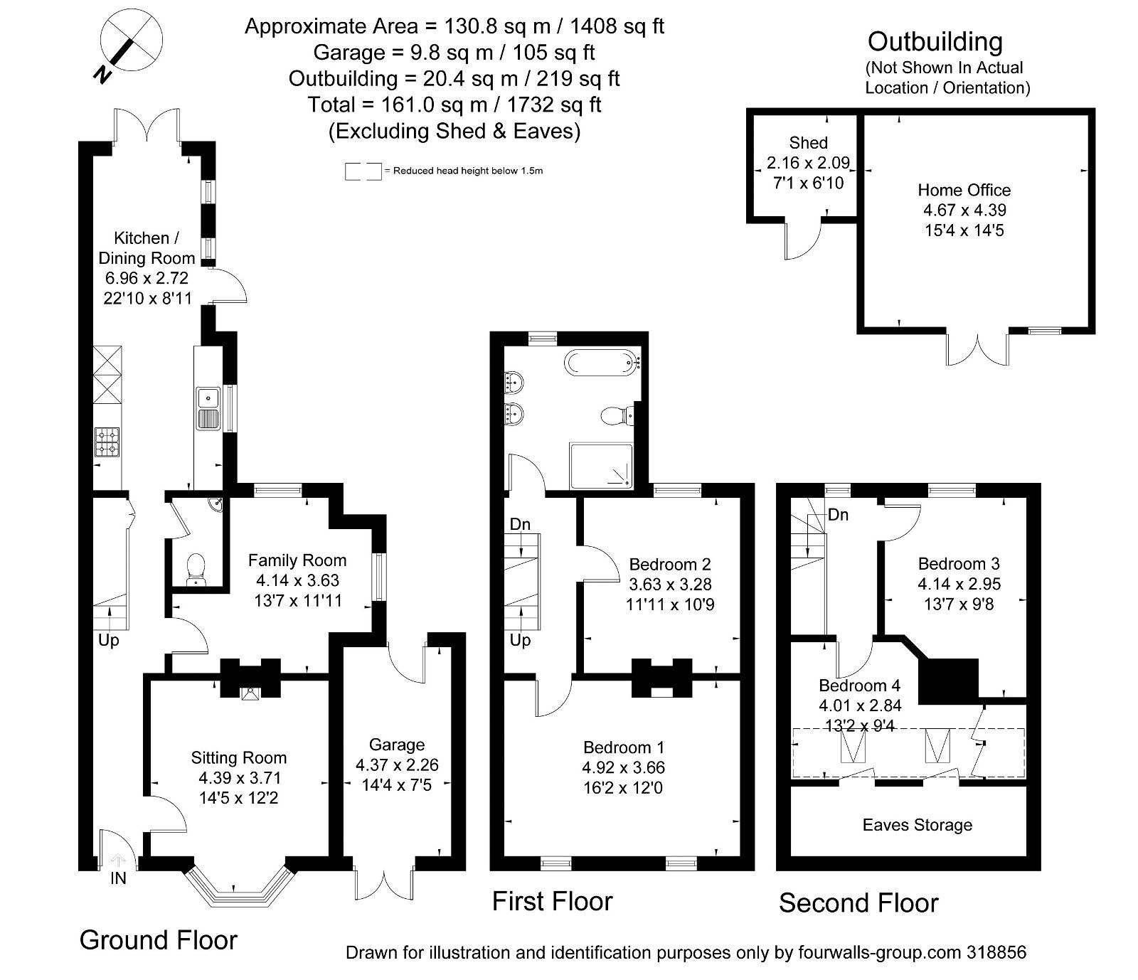 4 bed semidetached house for sale in Priory Road, Newbury RG14 Zoopla