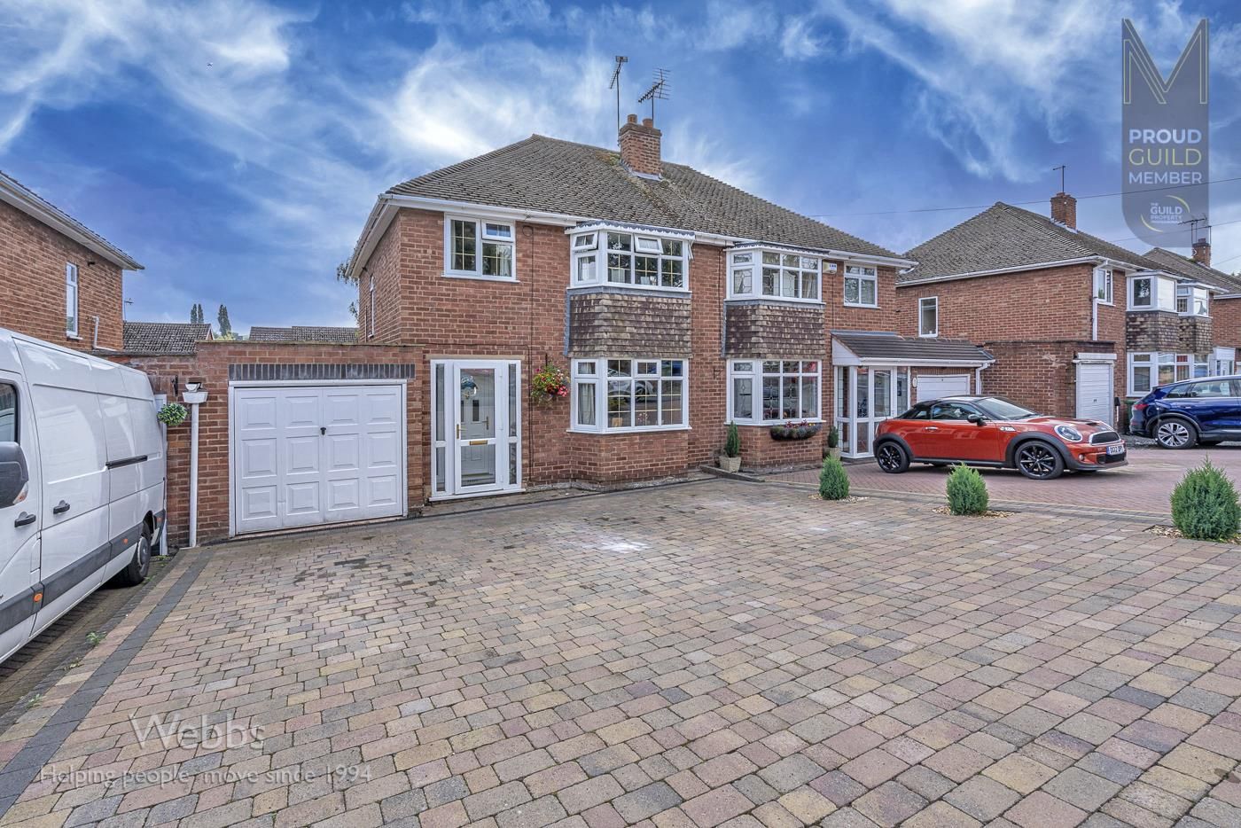 3 bed semidetached house for sale in Radnor Rise, Hednesford, Cannock