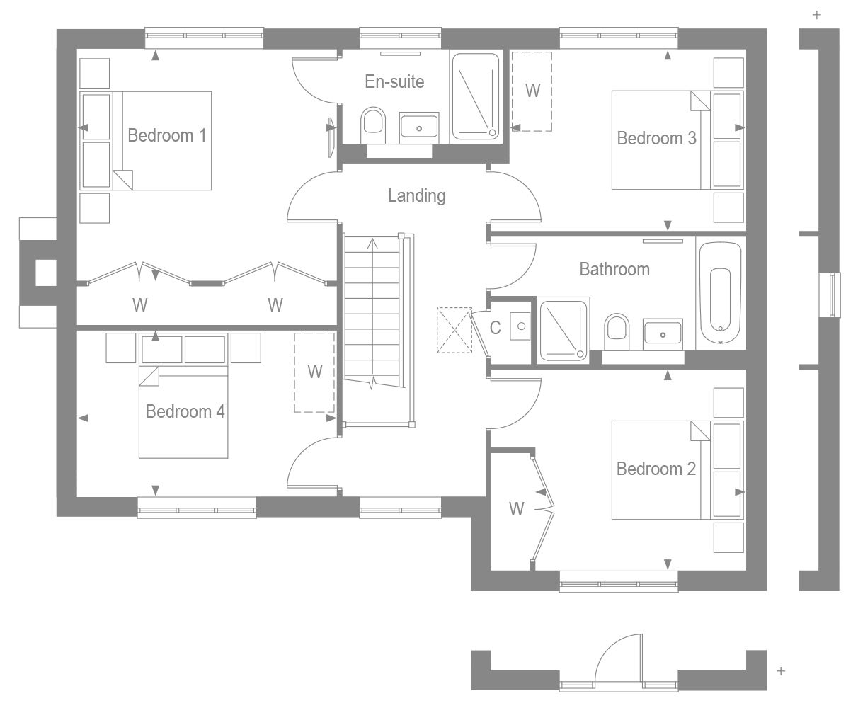 Price Difference Between 3 And 4 Bedroom House