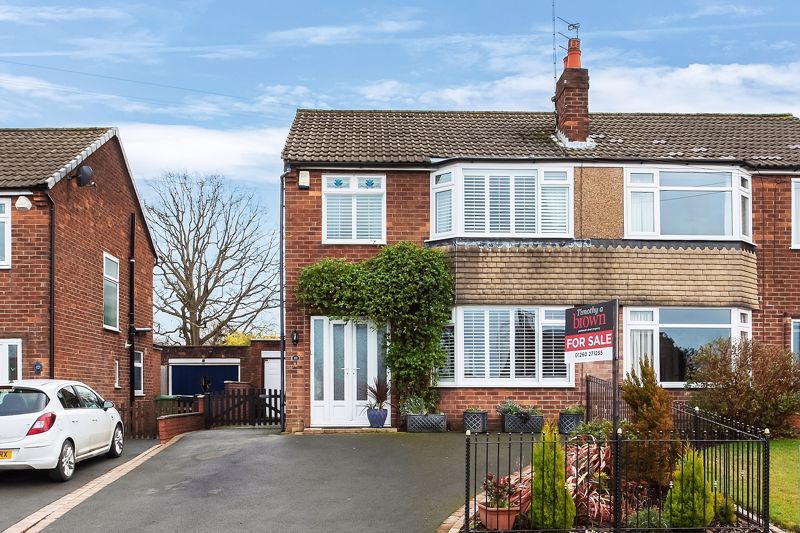 3 bed semidetached house for sale in Westbury Drive, Macclesfield SK11