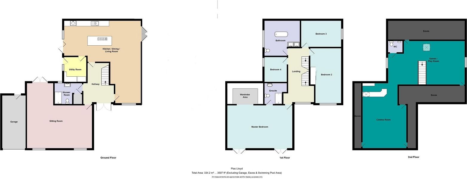 5 bed detached house for sale in Abergarw Meadow, Brynmenyn, Bridgend
