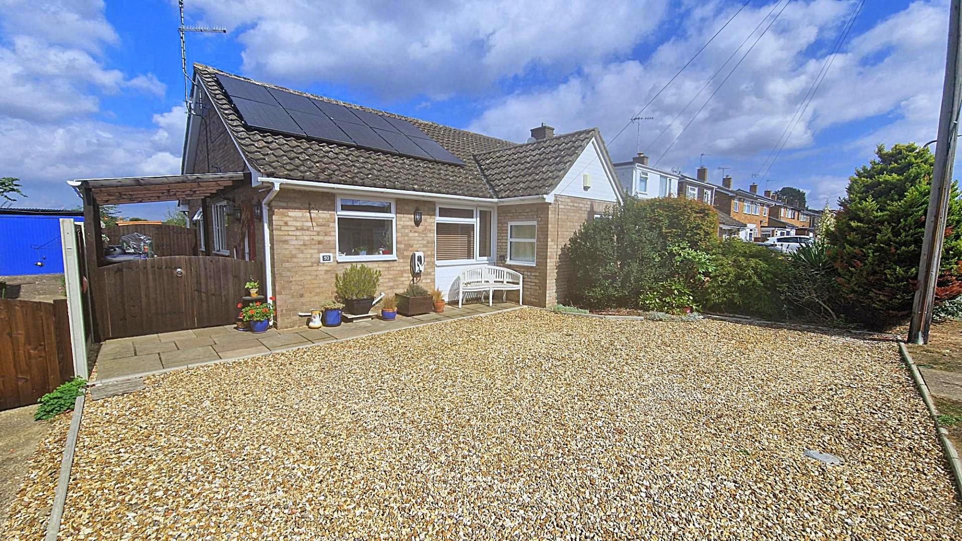 3 bed semidetached bungalow for sale in Dovecote Road, Roade