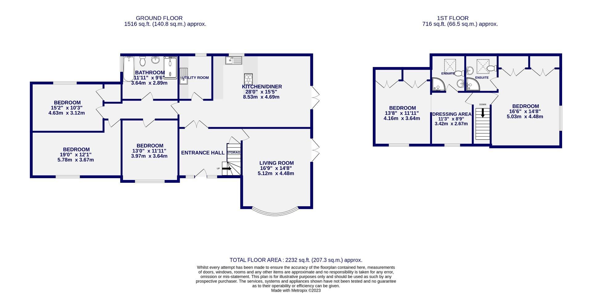 5 bed detached bungalow for sale in Boroughbridge Road, Upper Poppleton