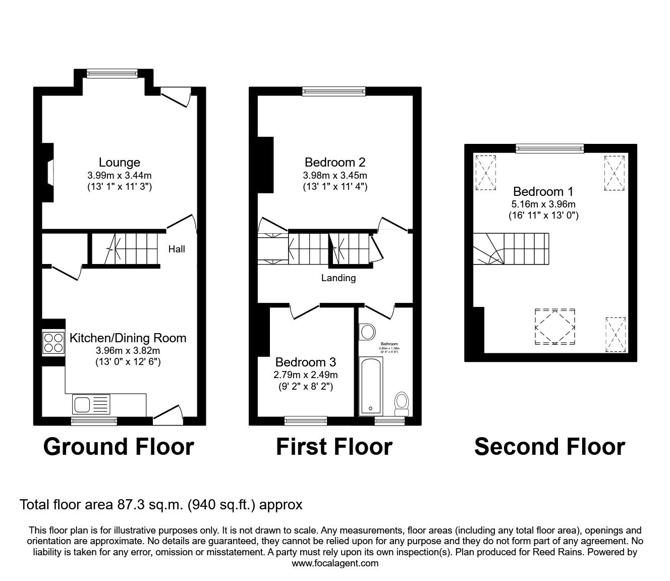 3 bed terraced house for sale in Moorview, Methley, Leeds, West