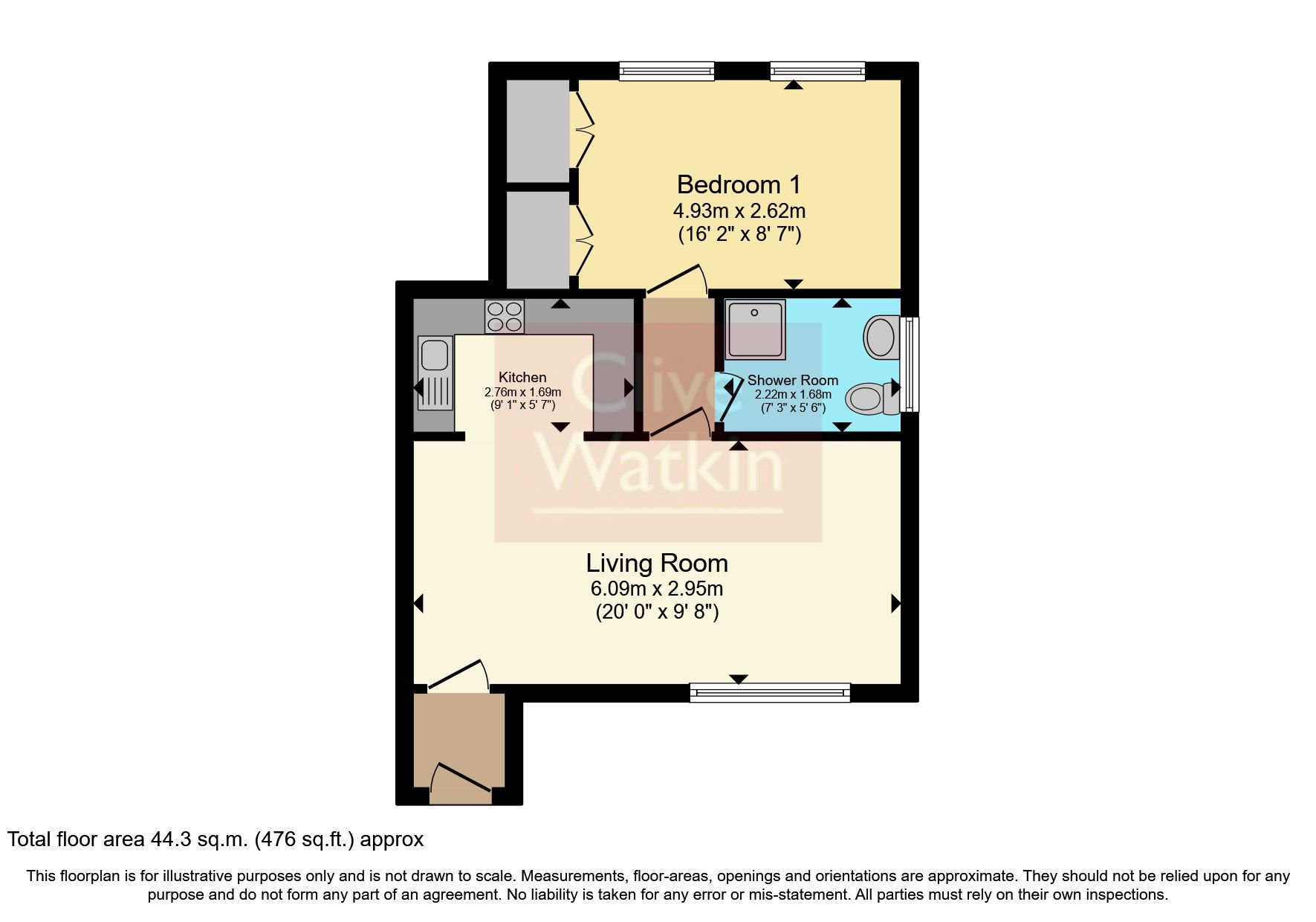 1 bed flat for sale in Archers Croft, Mark Rake, Bromborough, Wirral