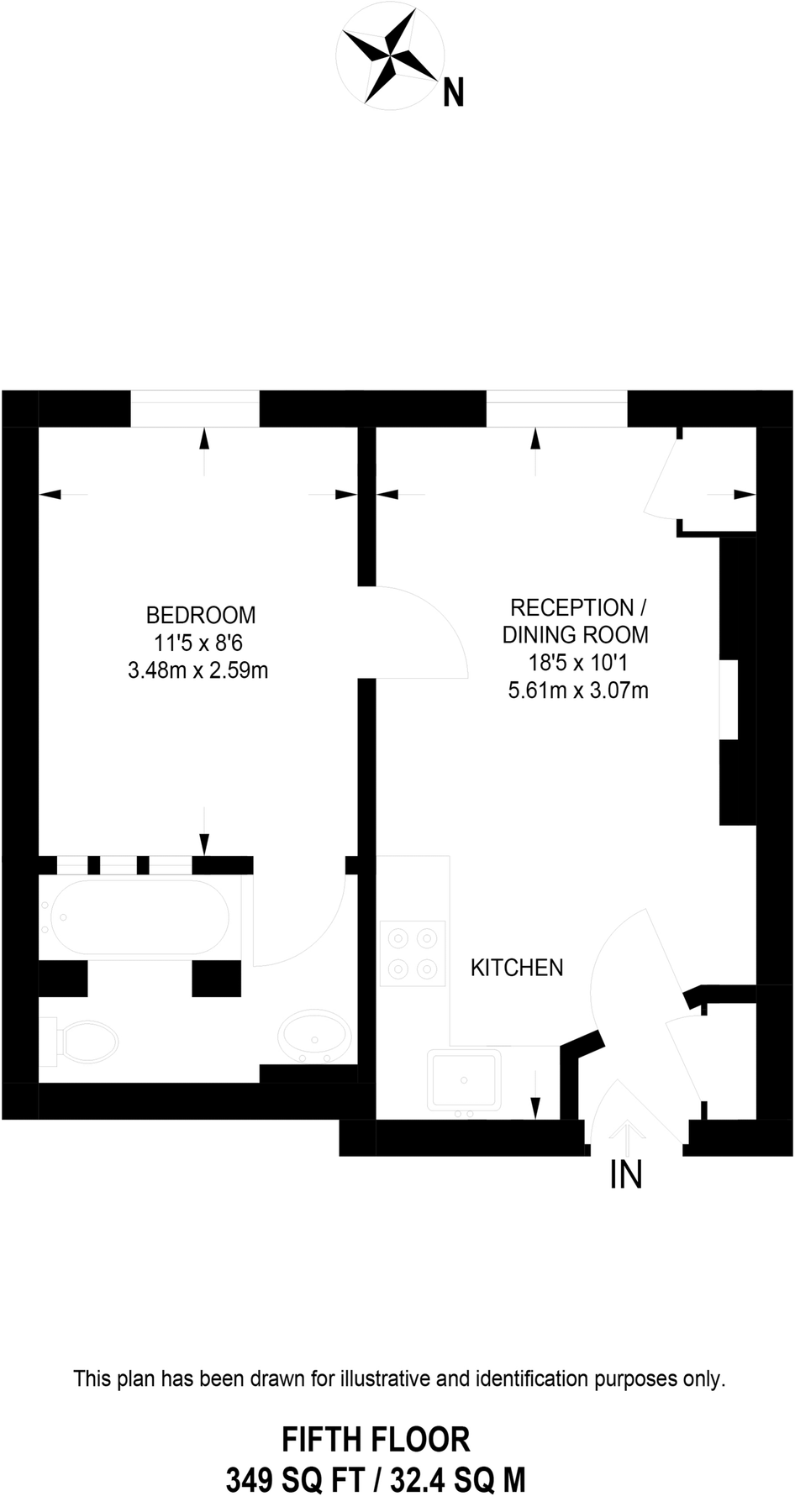 1 bed flat to rent in Vauxhall Bridge Road, Westminster, London SW1V