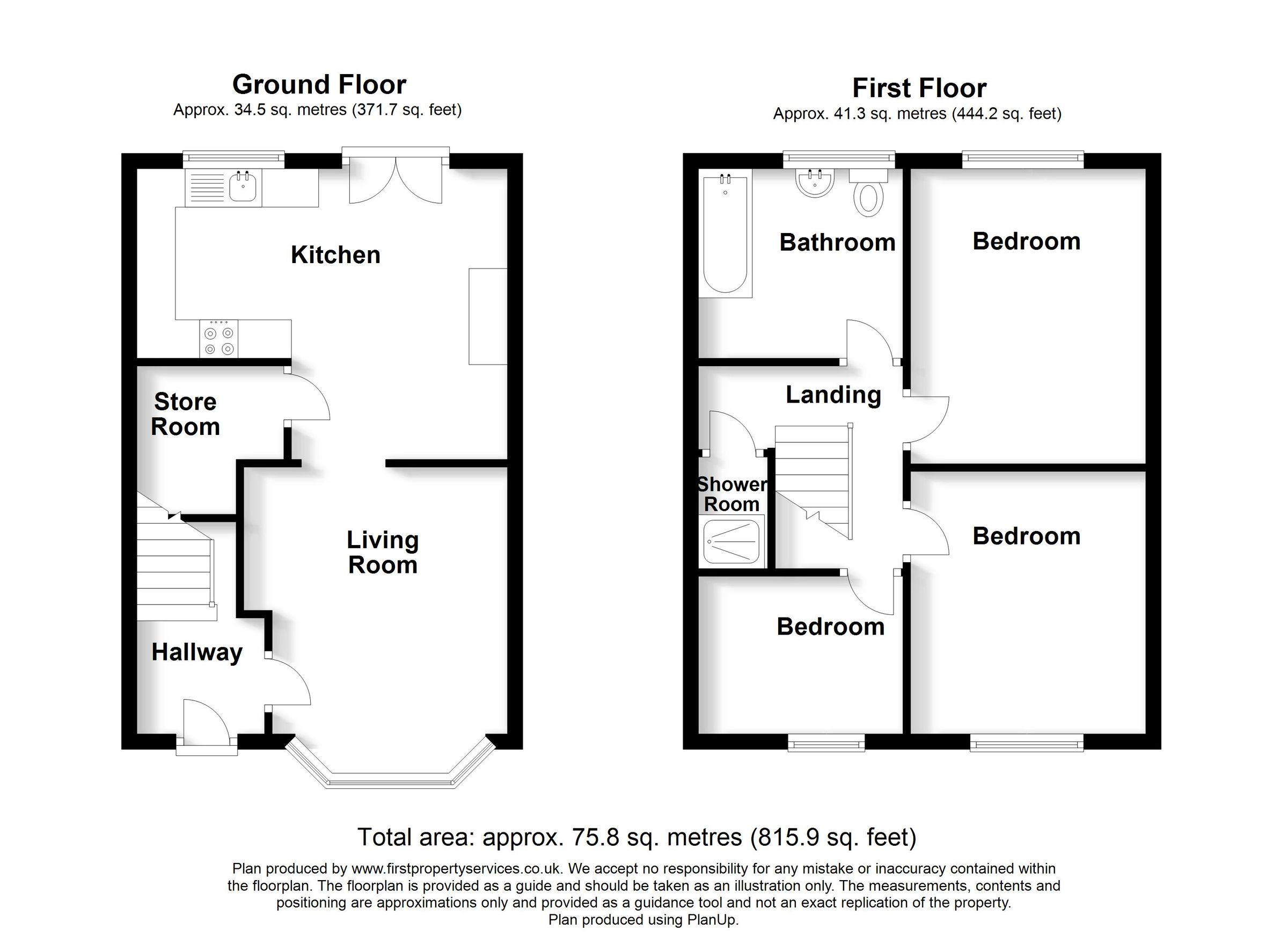 3 bed town house for sale in Beech Grove, May Bank, NewcastleUnder