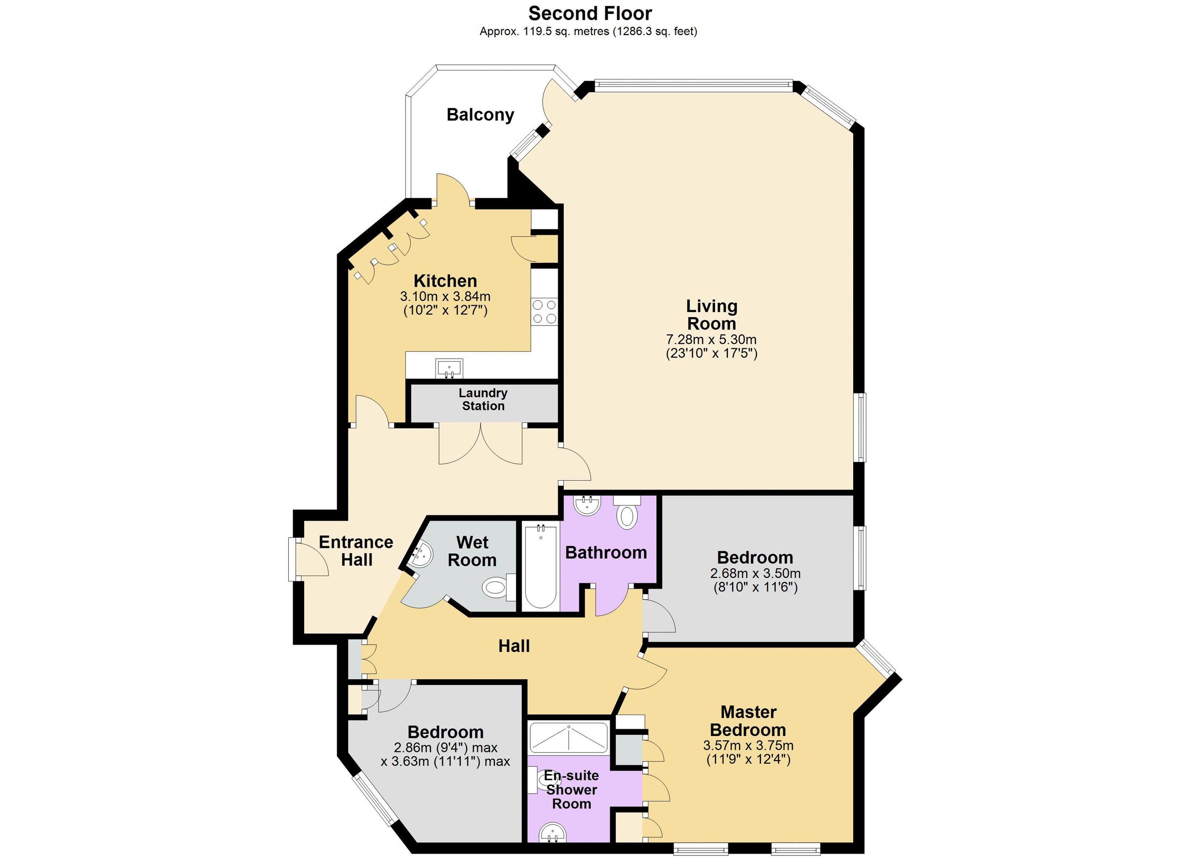 3 bed flat for sale in South Road, Weston Hillside, WestonSuperMare