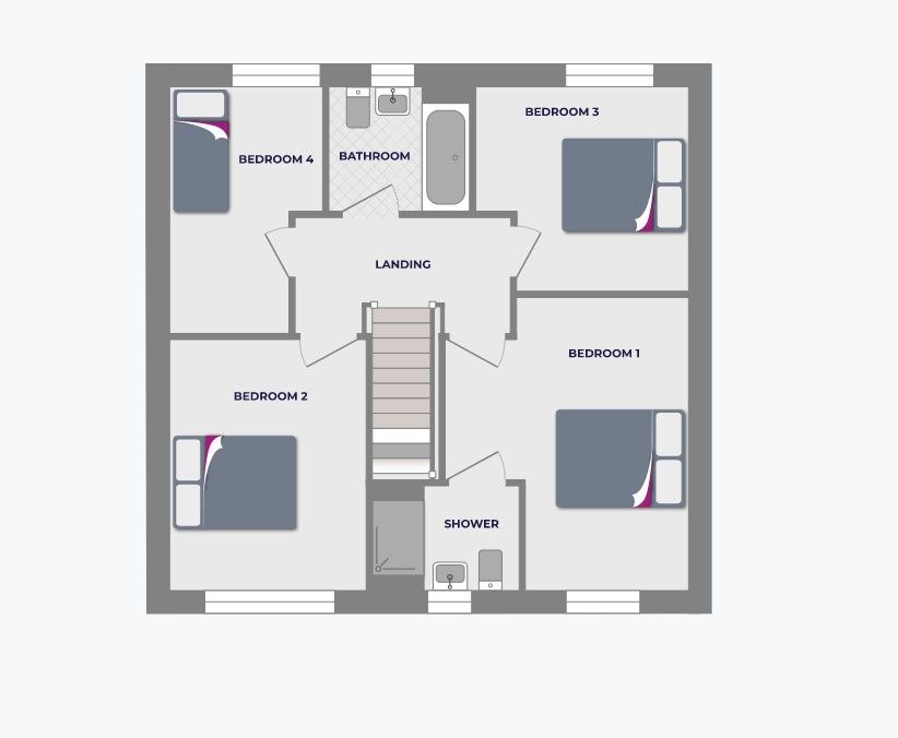 4 bed detached house to rent in Brockwell Road, High Spen, Rowlands