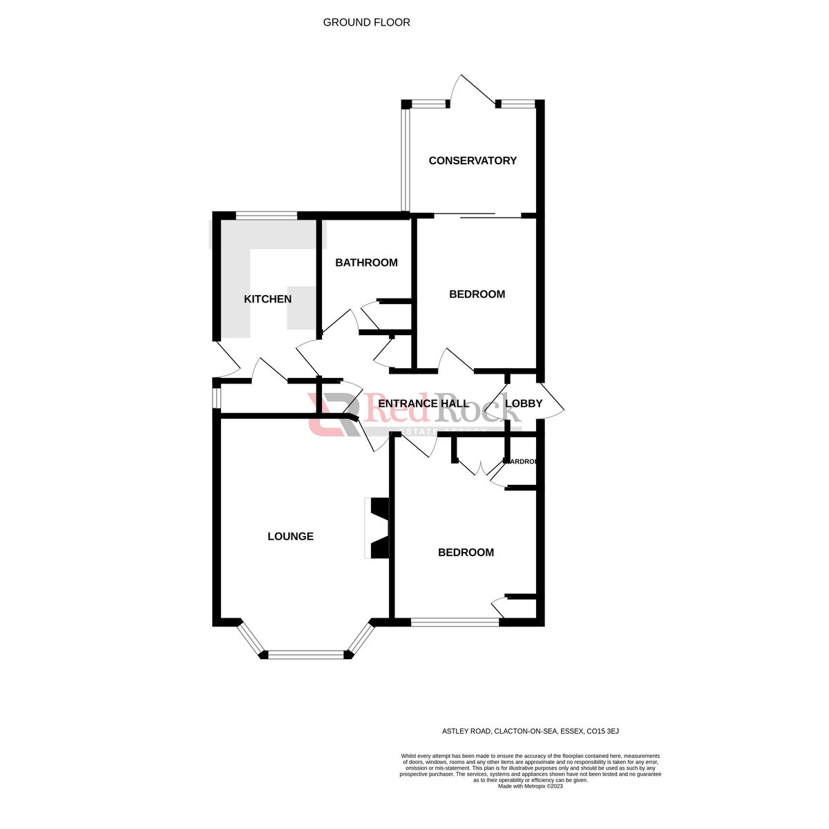 2 bed detached bungalow for sale in Astley Road, ClactonOnSea CO15