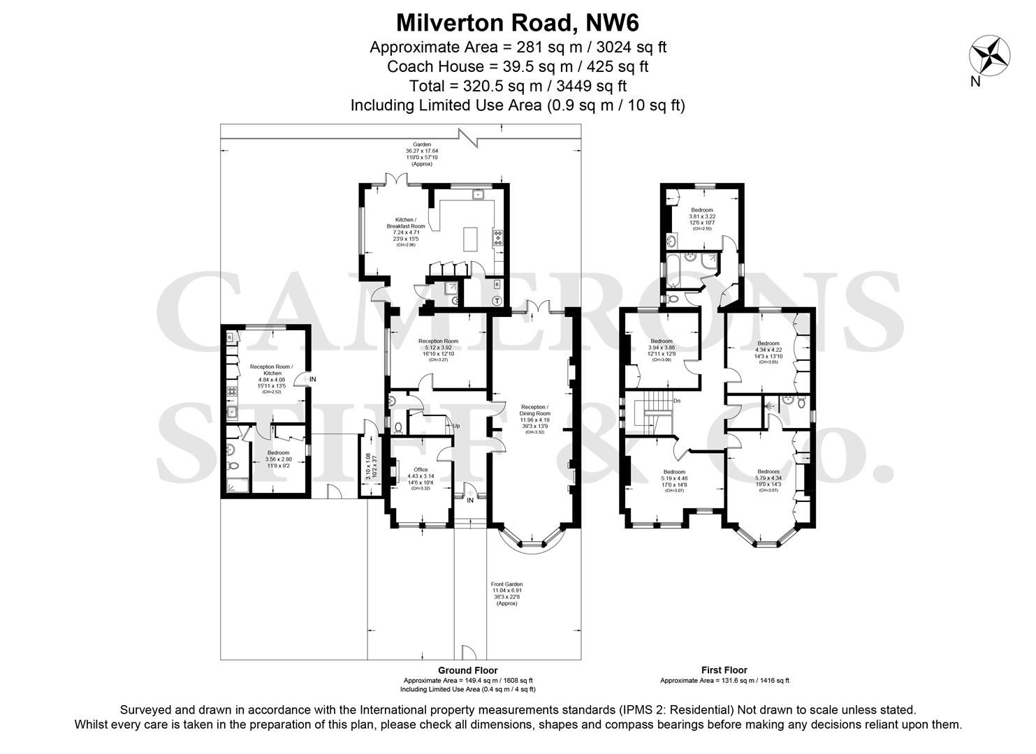 6 bed detached house for sale in Milverton Road, London NW6 Zoopla