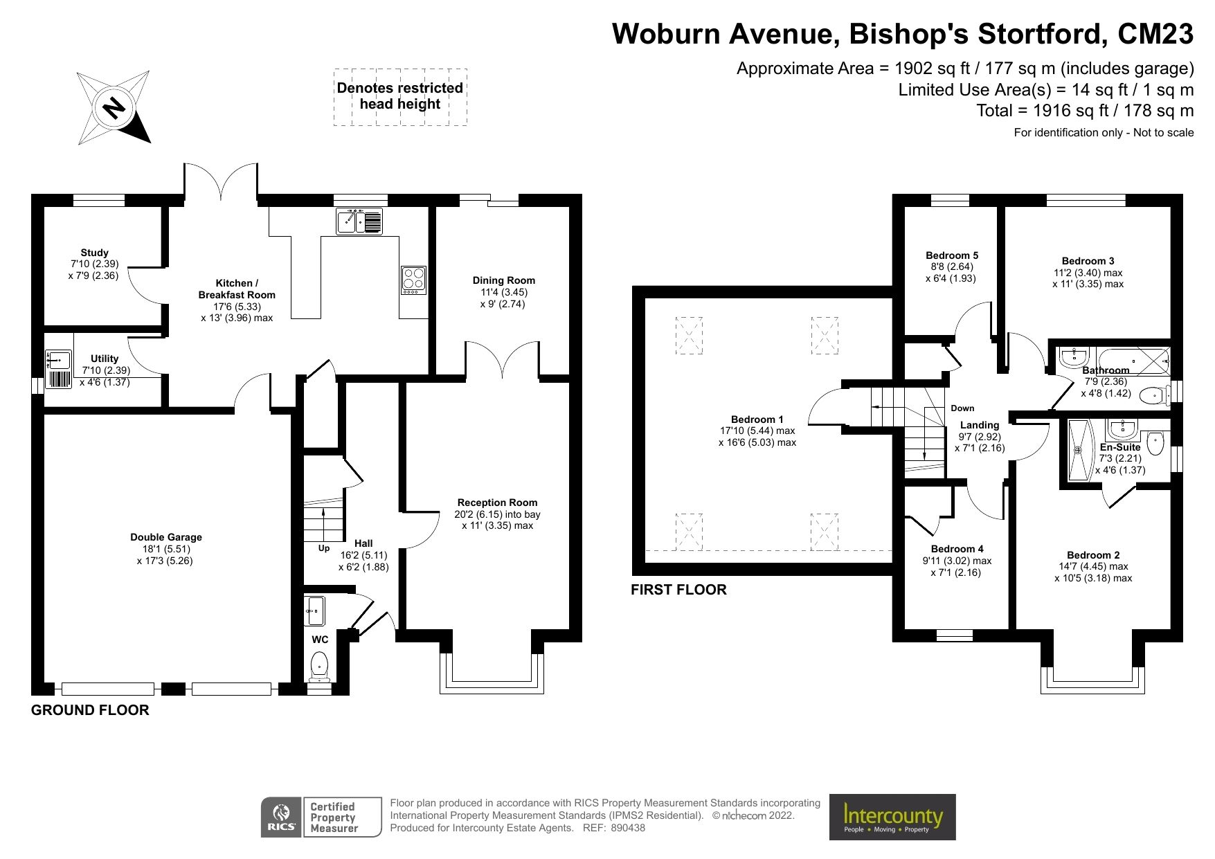5 bed detached house for sale in Woburn Avenue, Stortford