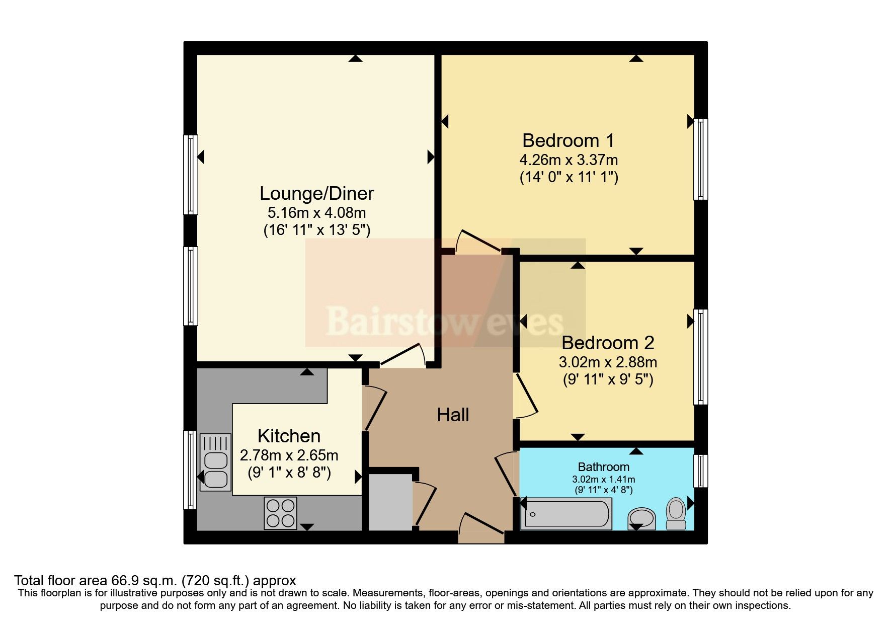 2 bed detached house for sale in High Trees Court, High Trees Close