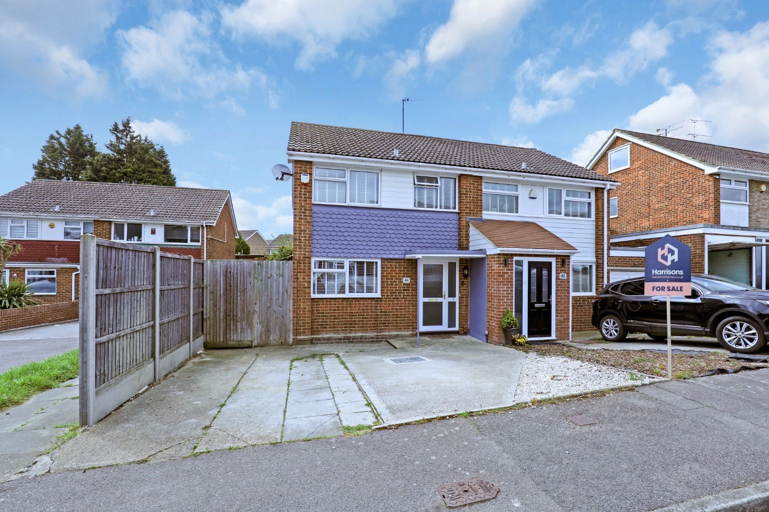 3 bed semidetached house for sale in Coombe Drive, Sittingbourne, Kent