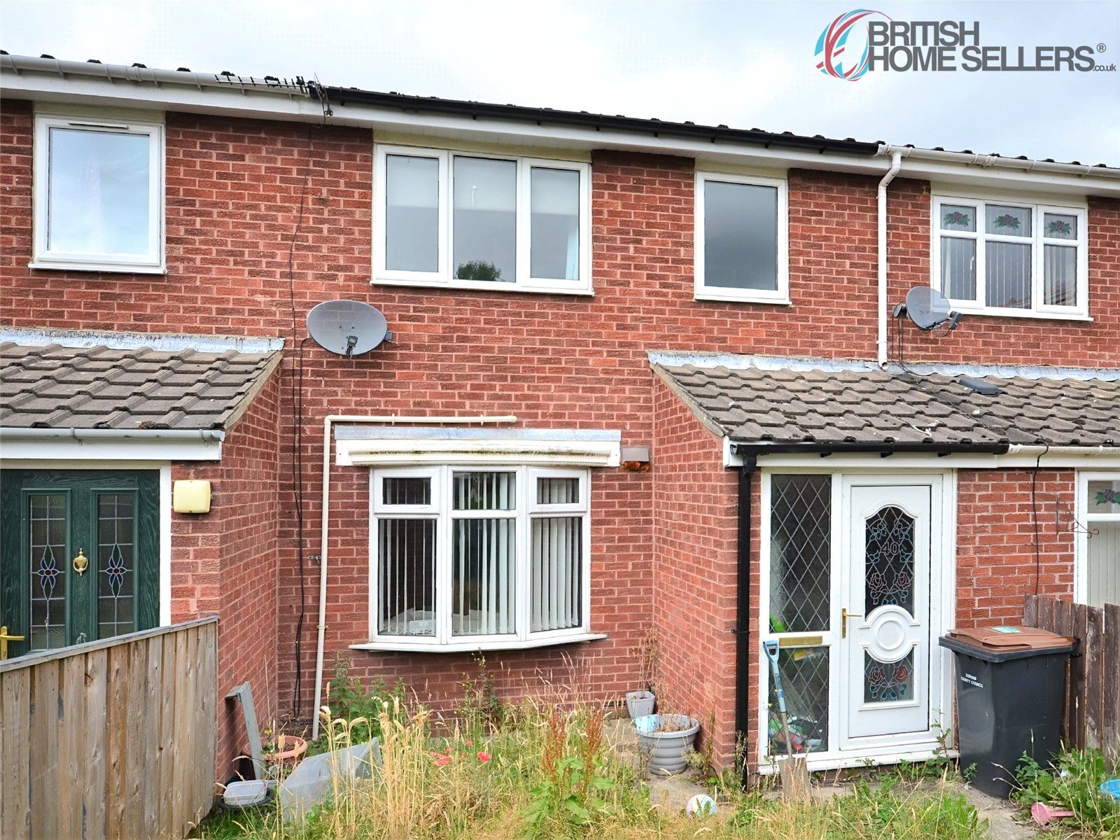 3 bed terraced house for sale in Bracken Close, Stanley, Durham DH9