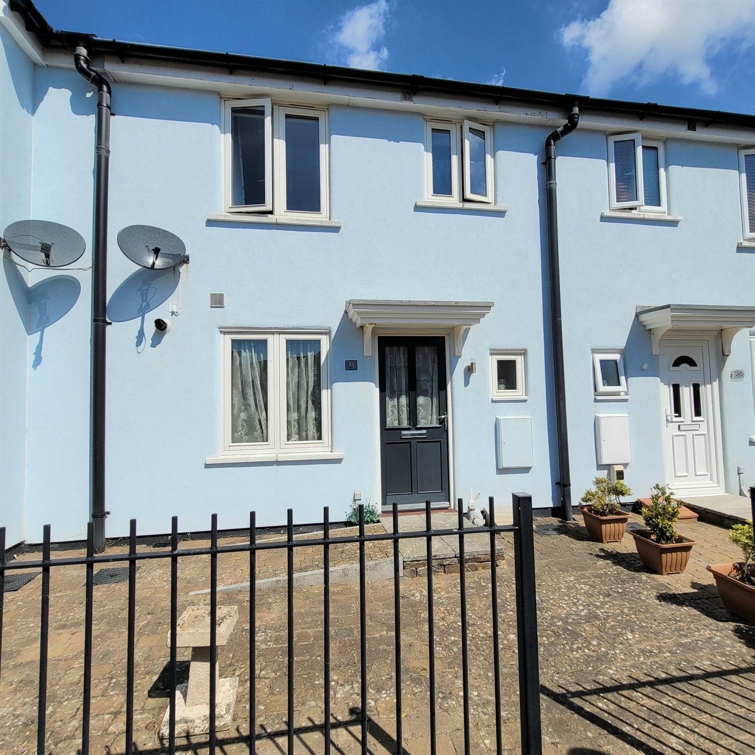 2 bed terraced house for sale in Carrolls Way, Plymstock, Plymouth PL9