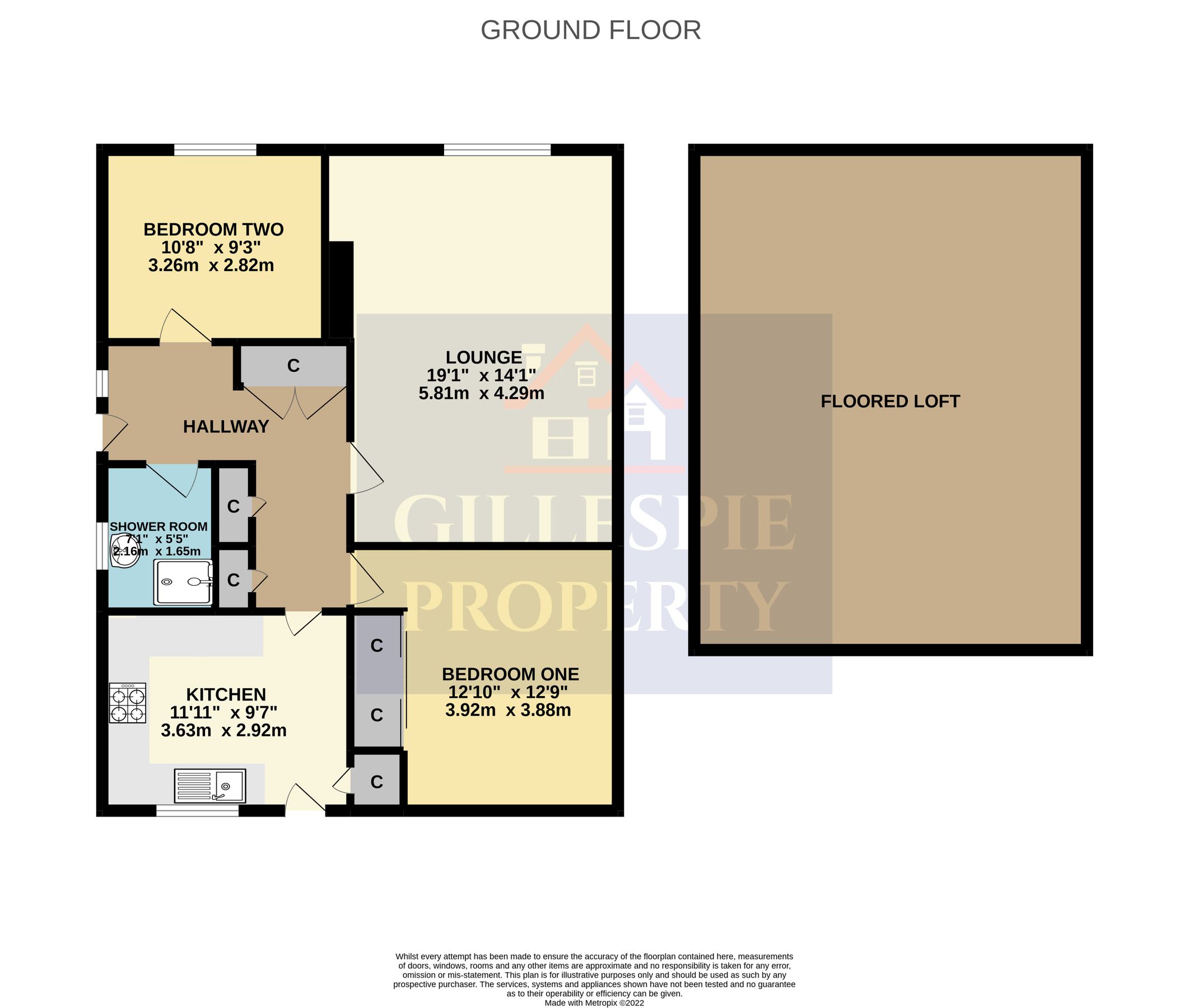 2 bed semidetached bungalow for sale in Adam Crescent, Stenhousemuir