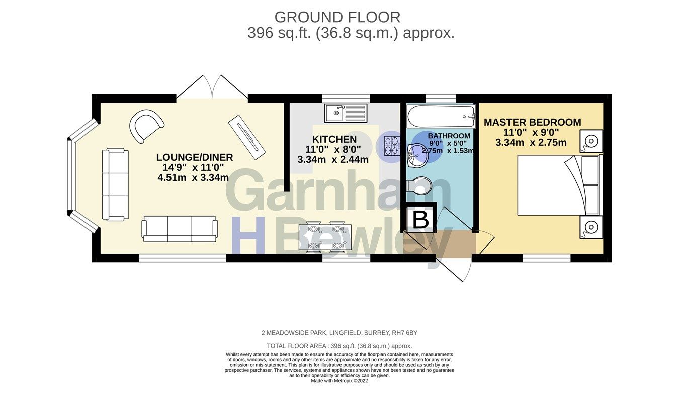 1 bed mobile/park home for sale in Meadowside Park, Lingfield RH7 Zoopla