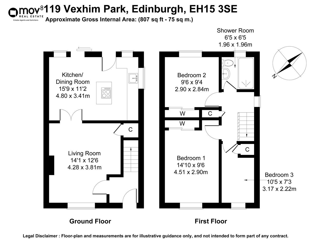 3 bed semidetached house for sale in Vexhim Park, Duddingston